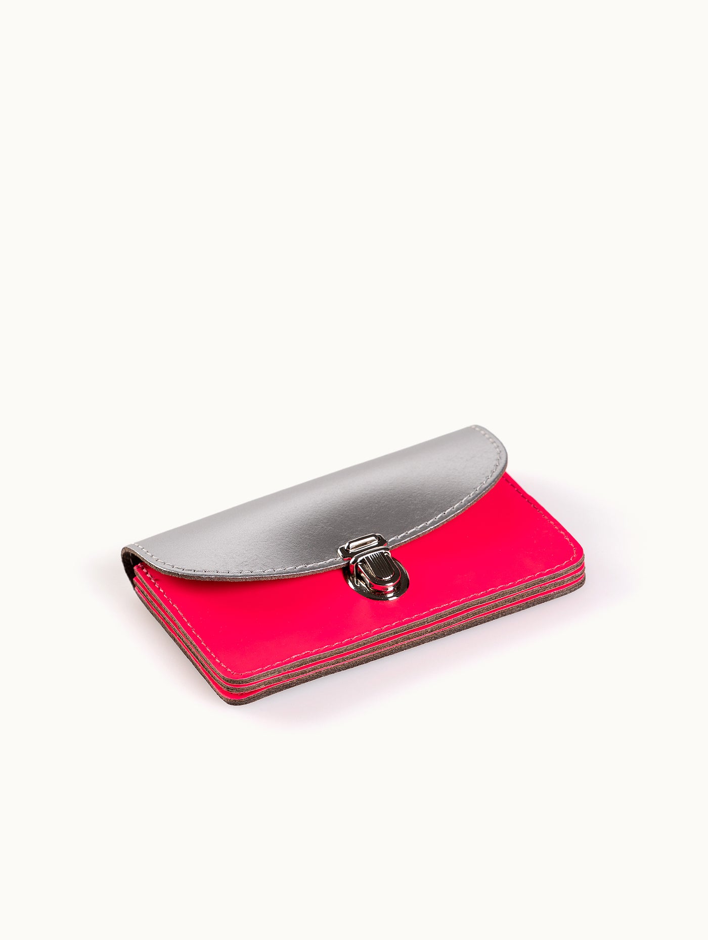 Geldbörse Borsa M | KONVOLUT Edition in Pink-Silber von Papoutsi!