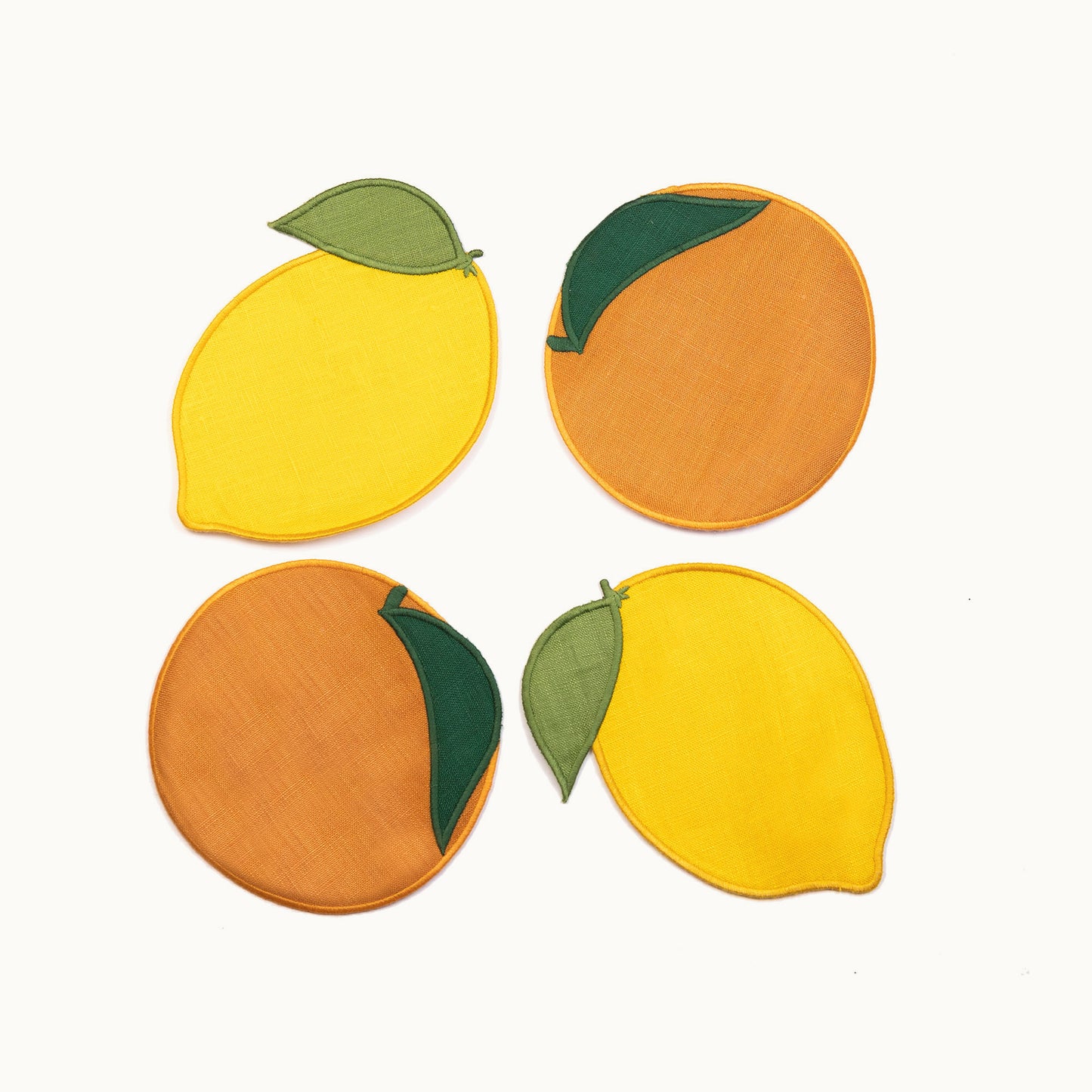 Cocktail-Servietten | Citrus von Piecework