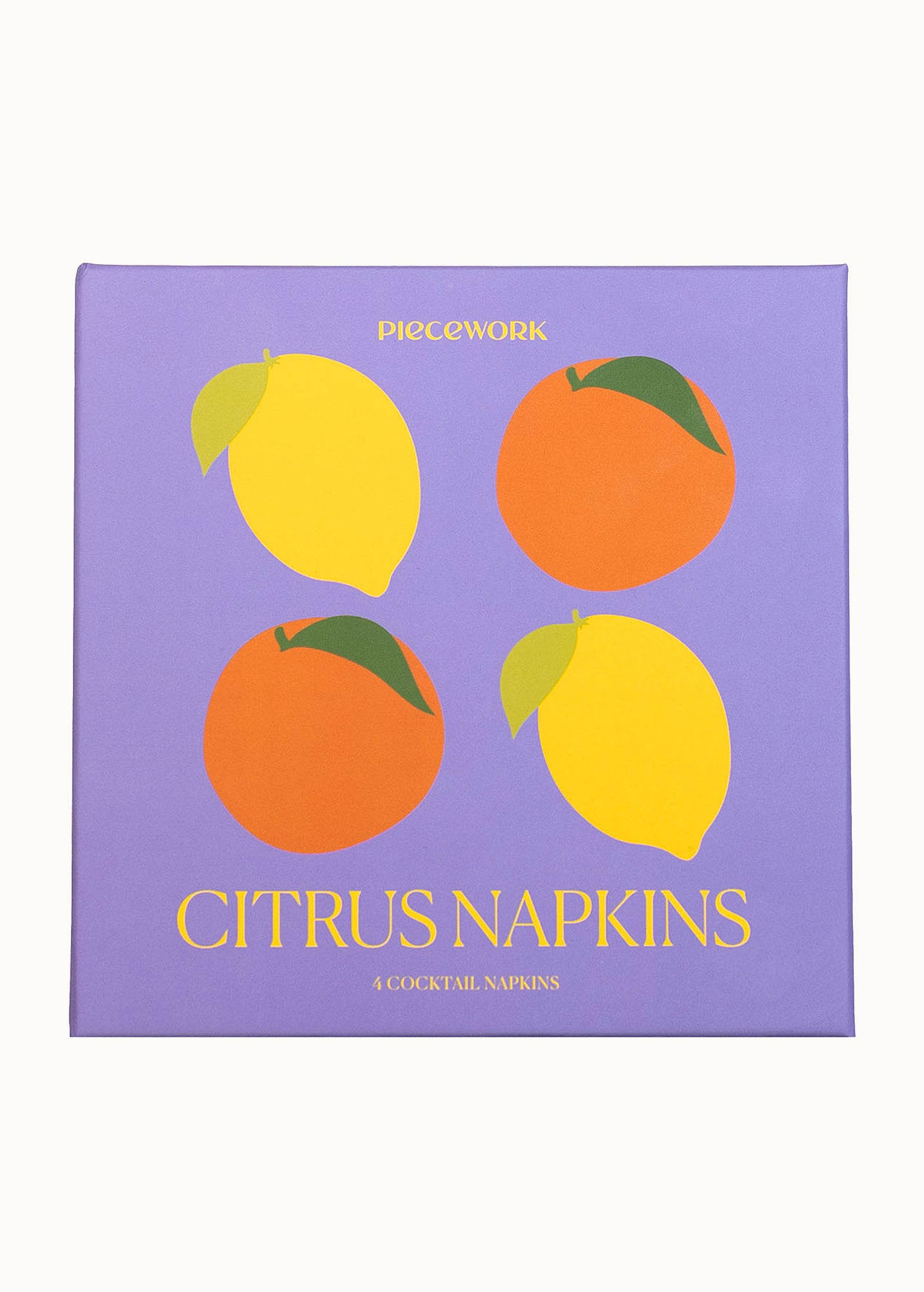 Cocktail-Servietten | Citrus von Piecework