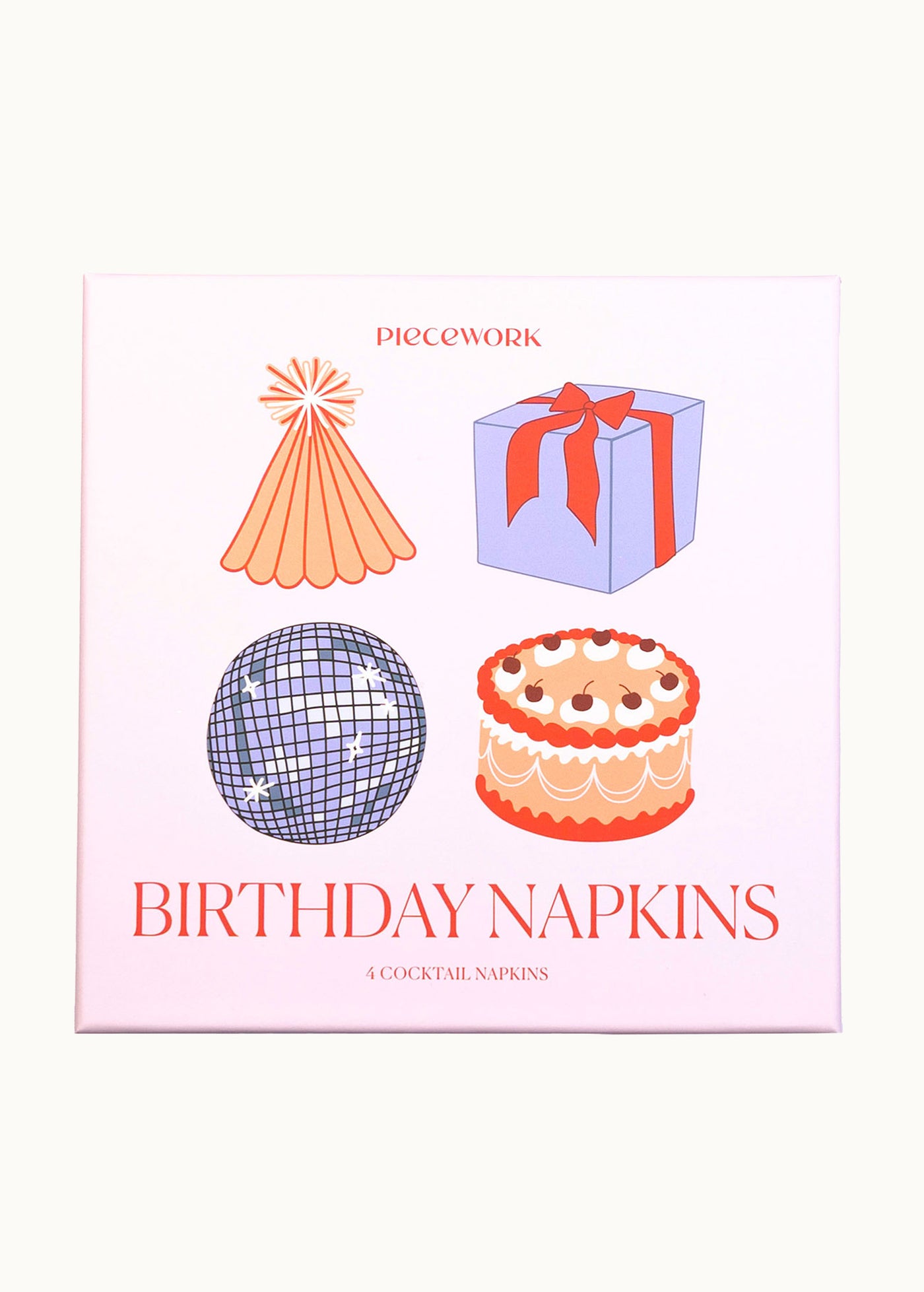 Cocktail-Servietten | Birthday von Piecework