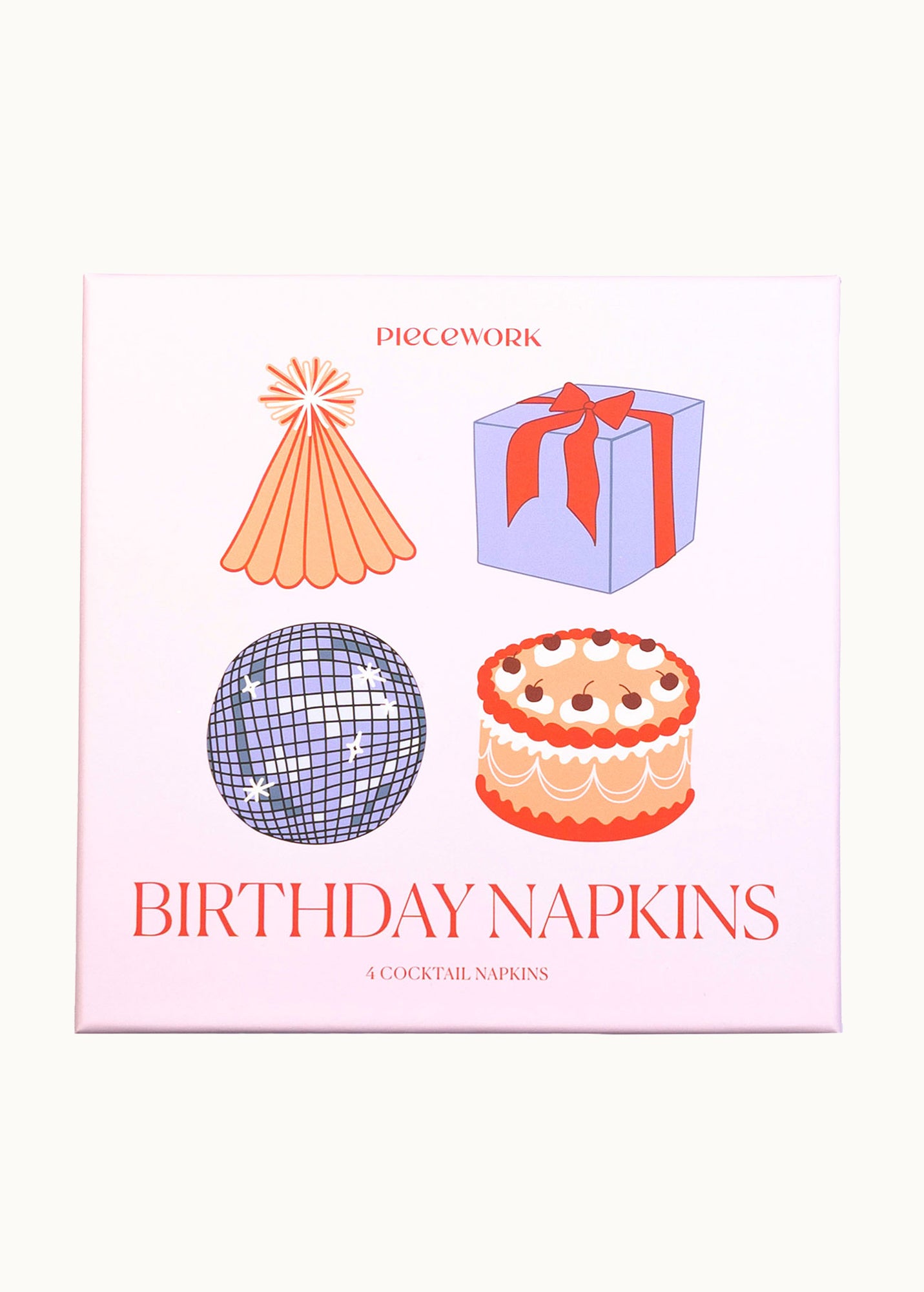 Cocktail-Servietten | Birthday von Piecework