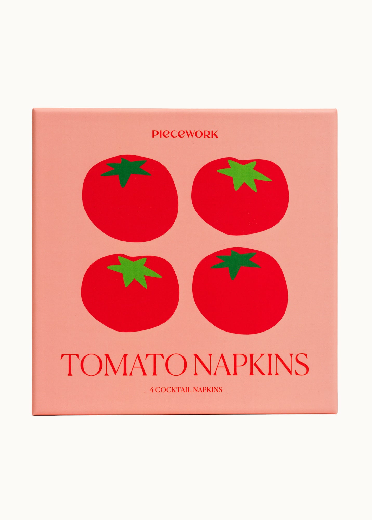 Cocktail-Servietten | Tomato von Piecework