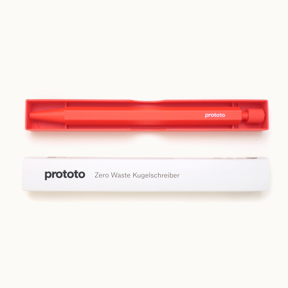 Kreislauf Kugelschreiber mit Drehmechanik | Rot von prototo