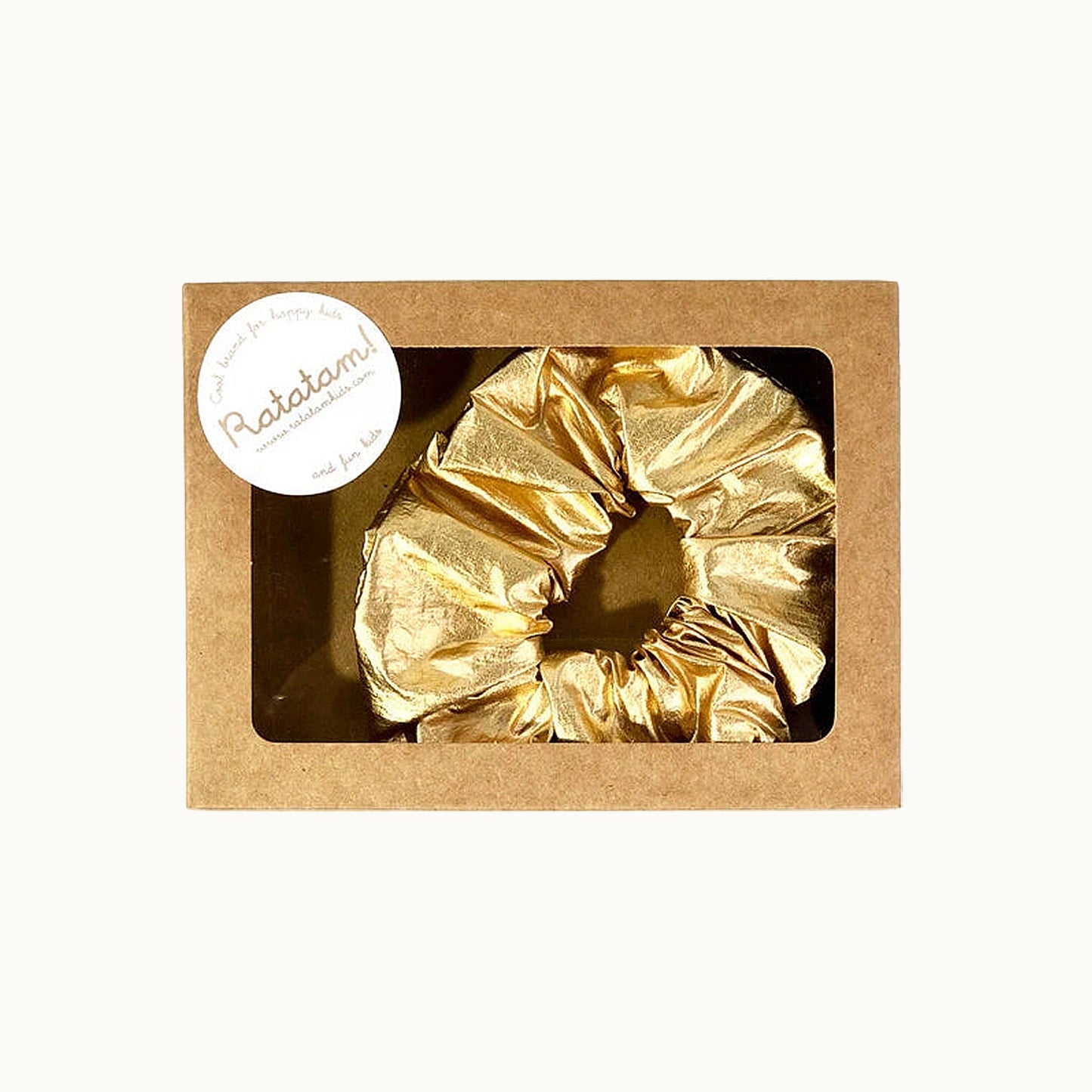 Metallic Scrunchie in 5 Farben von Ratatam