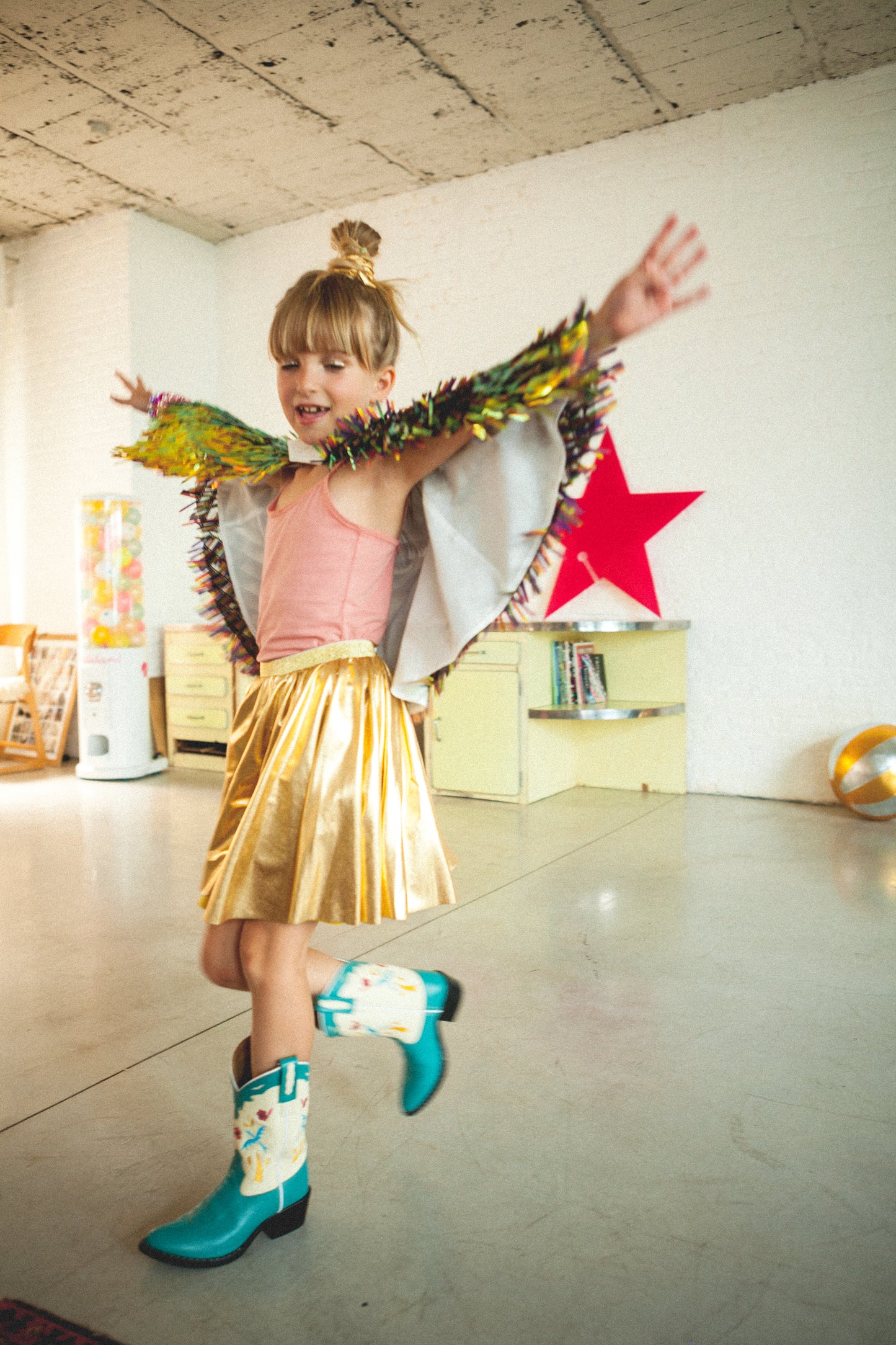 Kinder-Cape Holographic | Gold von Ratatam