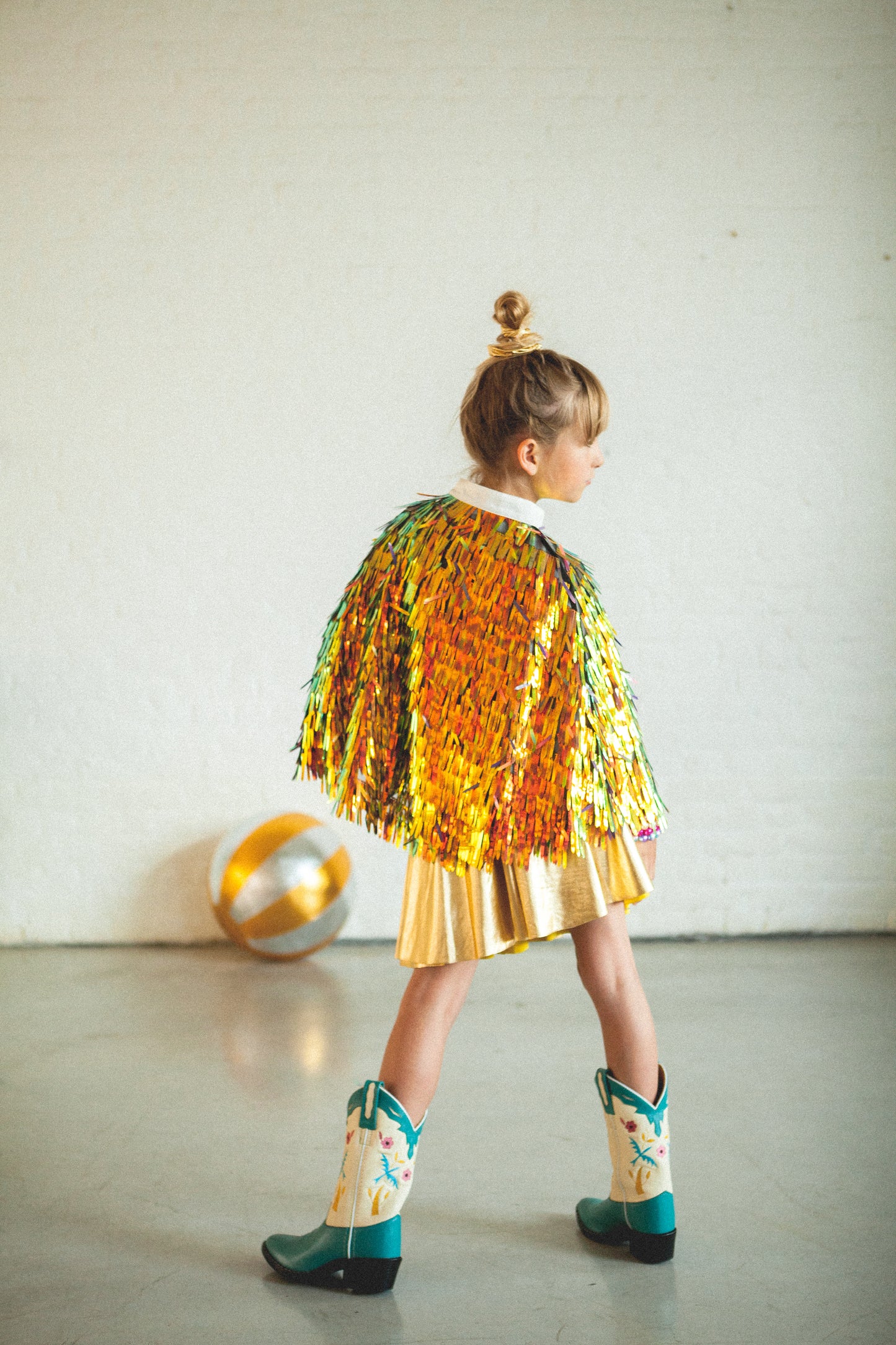 Kinder-Cape Holographic | Gold von Ratatam