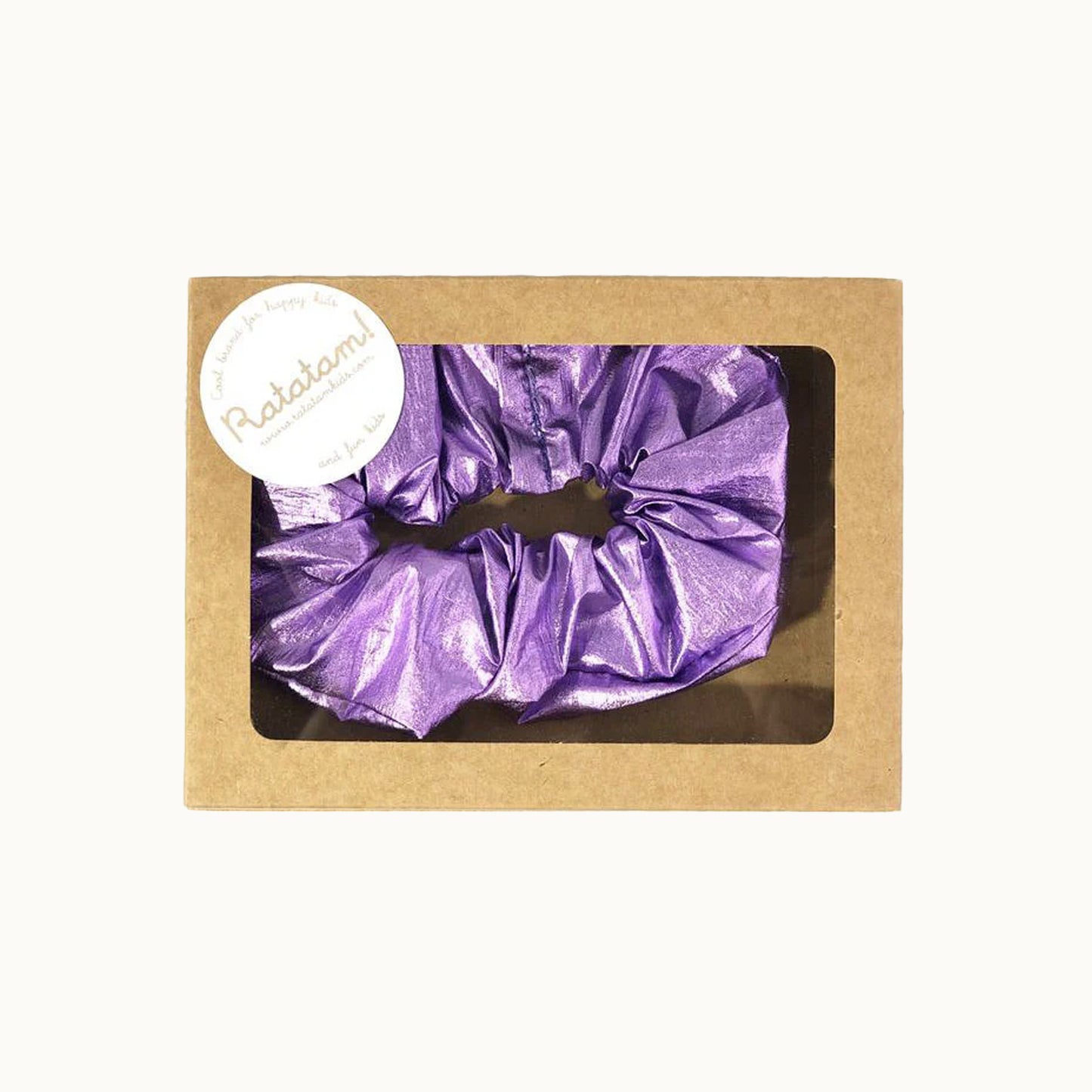 Metallic Scrunchie in 5 Farben von Ratatam