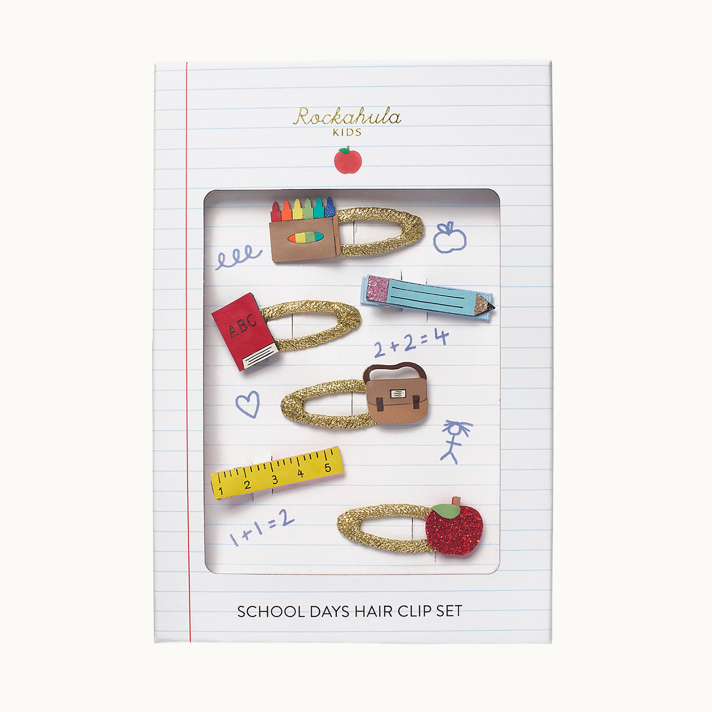 Haarspangen-Geschenkset School Days 6er-Set von Rockahula