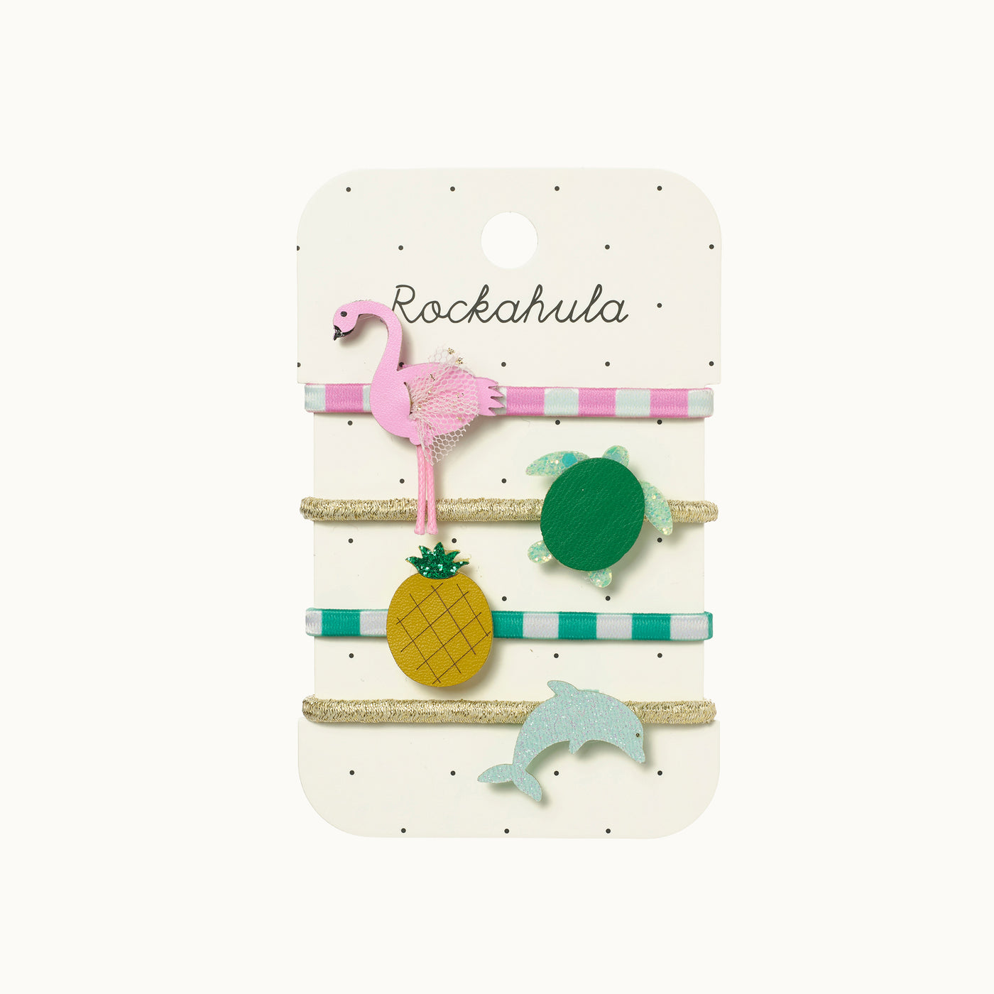Haargummis Island Dreams 4er-Set von Rockahula