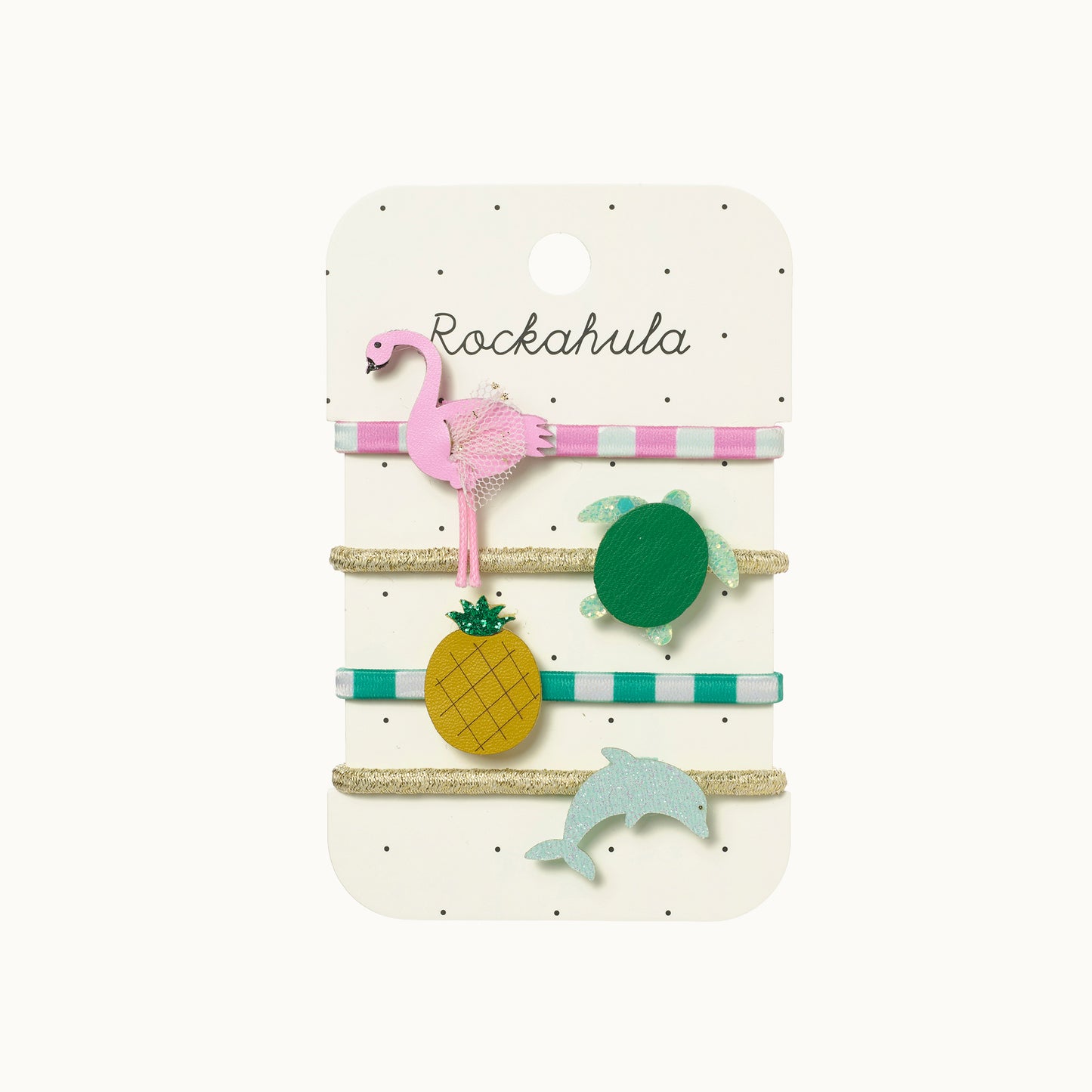 Haargummis Island Dreams 4er-Set von Rockahula