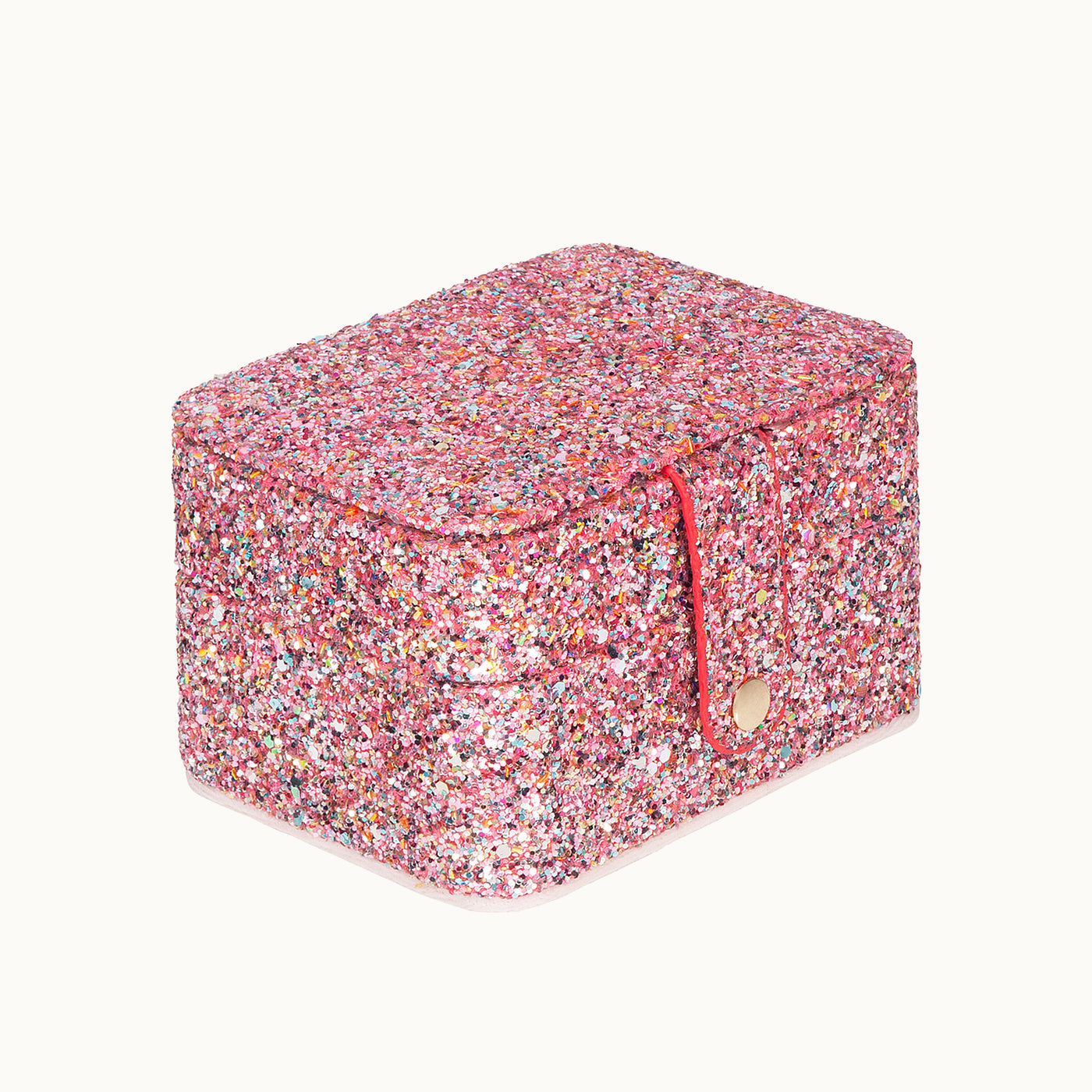 Schmuckkästchen Confetti Glitter | Pink von Rockahula