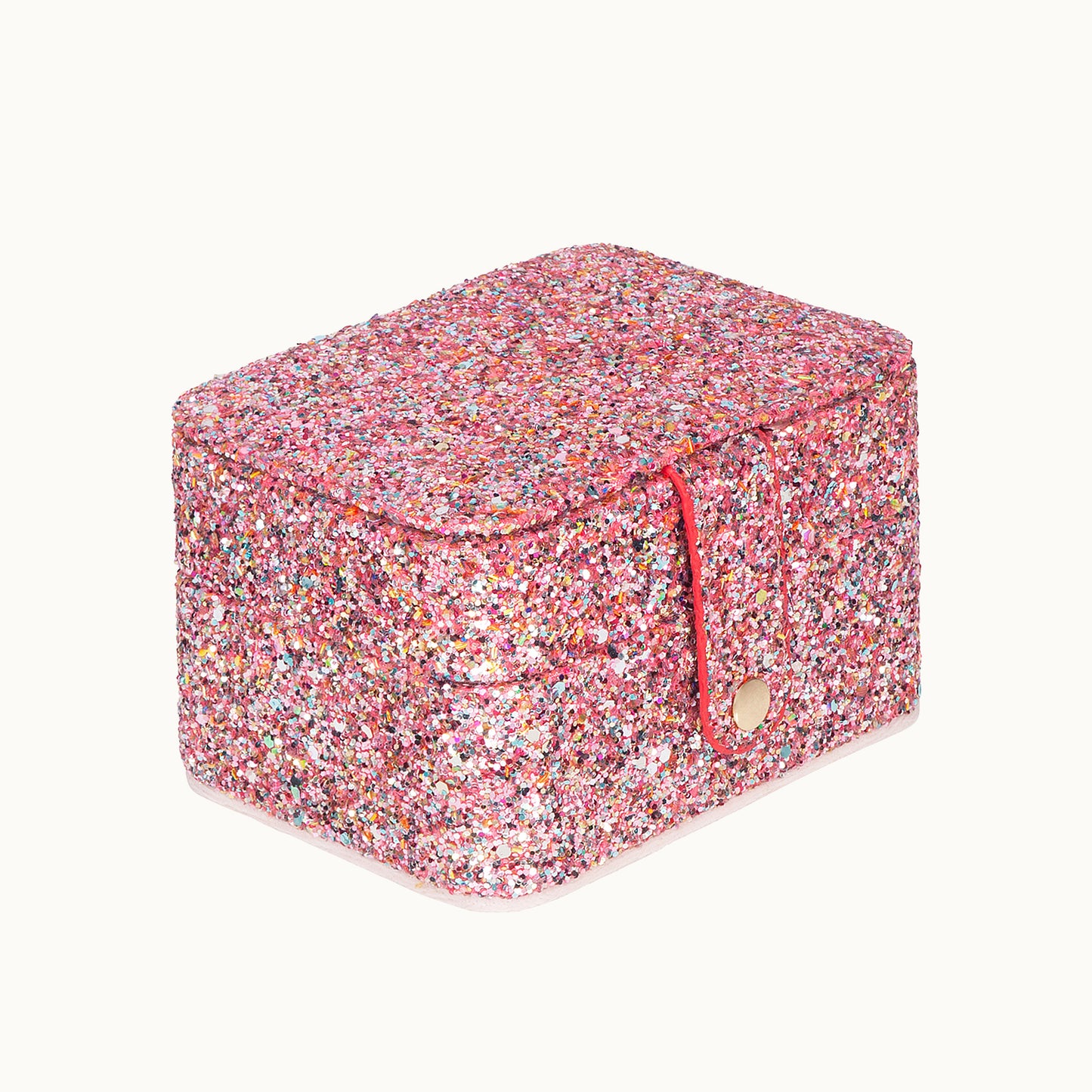 Schmuckkästchen Confetti Glitter | Pink von Rockahula