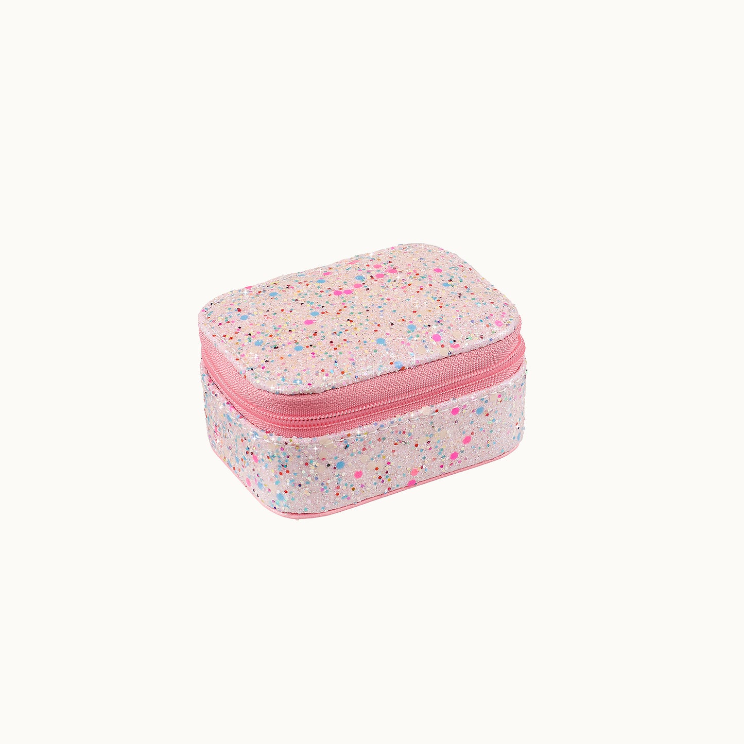 Mini-Schmuckkästchen Confetti Glitzer | Pink von Rockahula