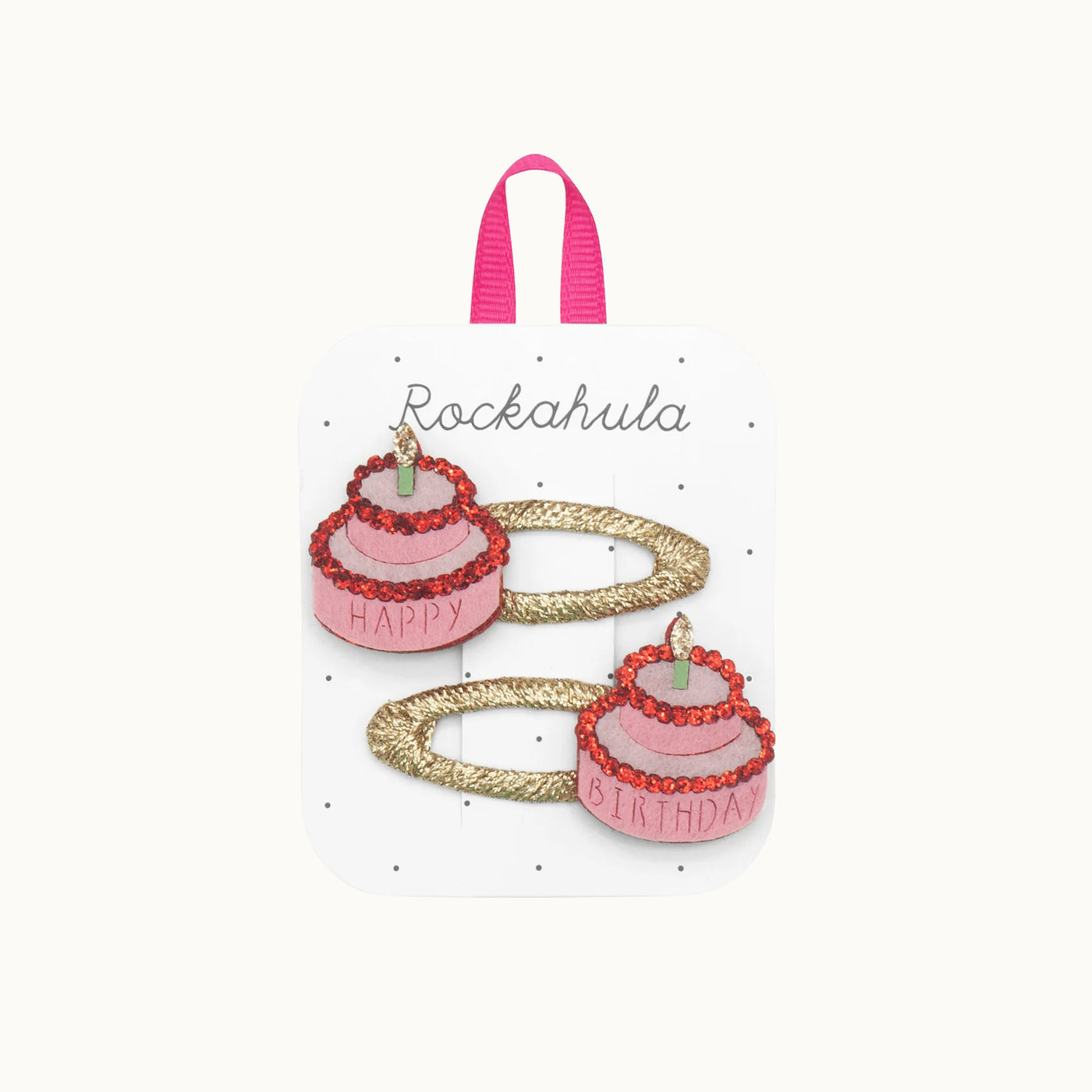 Haarspangen Birthday Cake 2er-Set von Rockahula