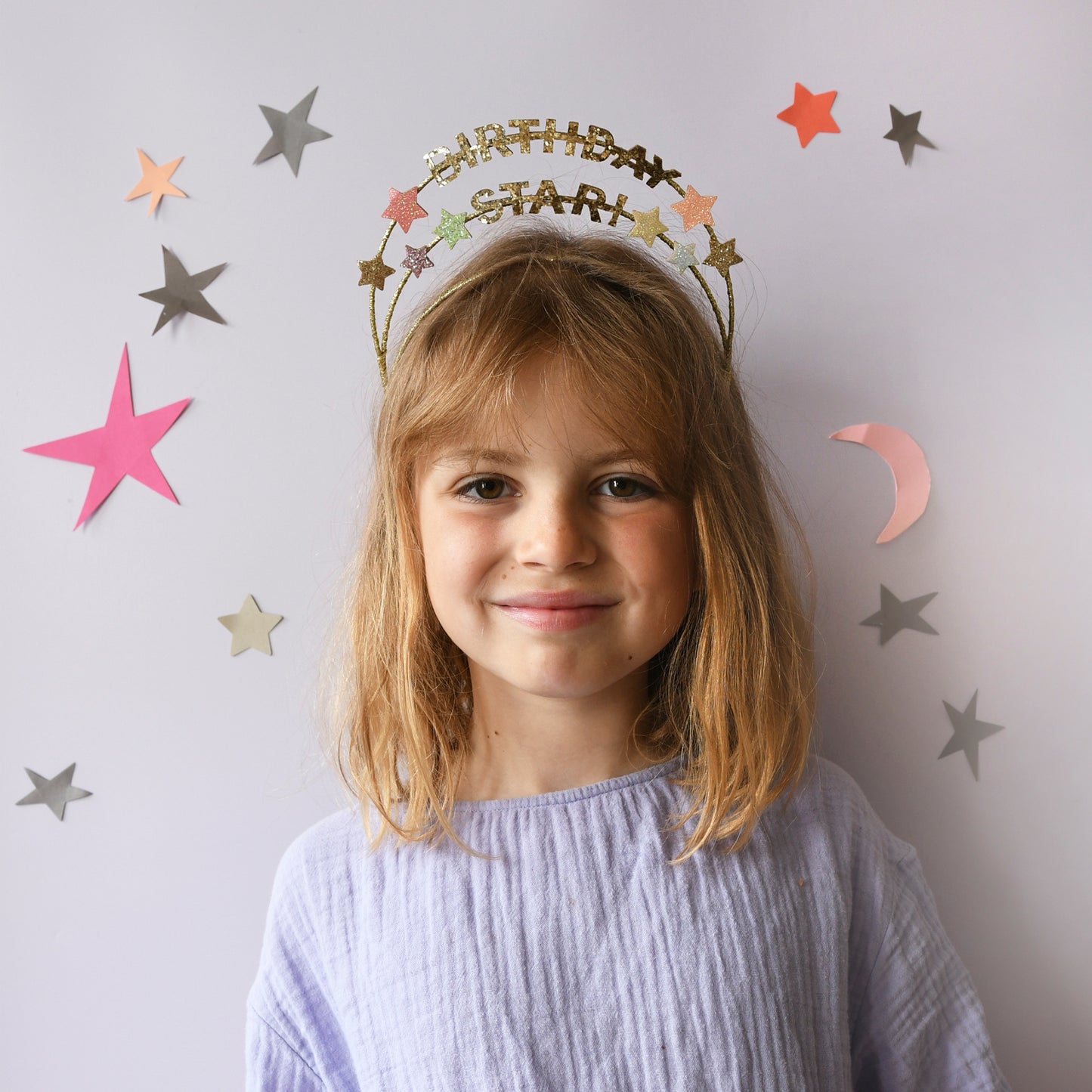 Glitzer-Haarreif Birthday Star von Rockahula