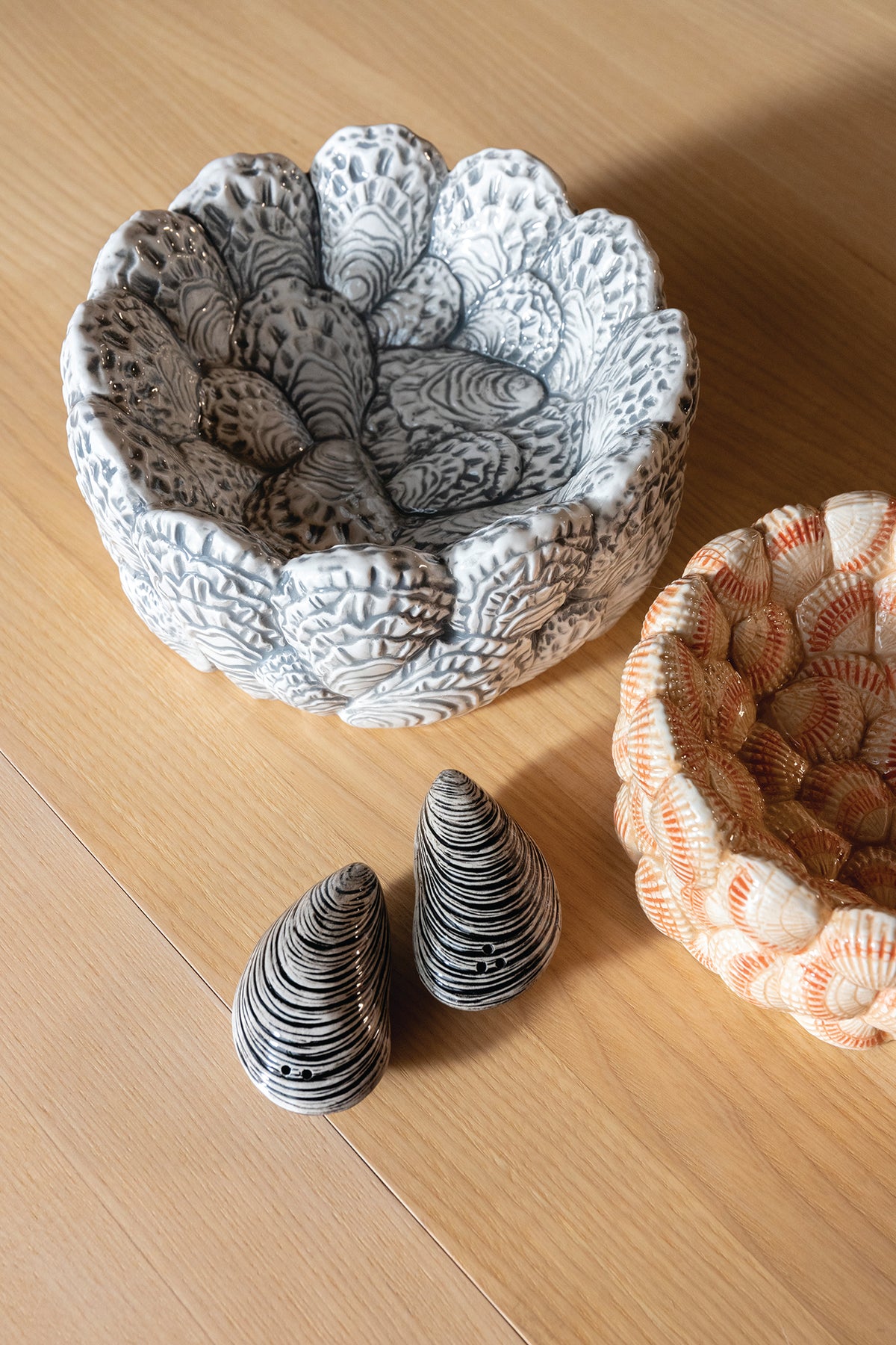 Miesmuschel Salz & Pfeffer Set von &klevering