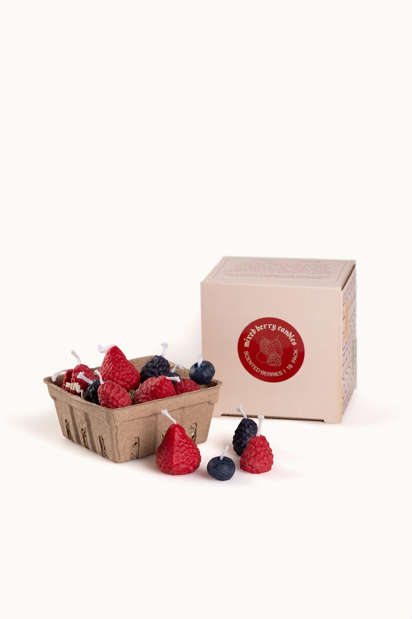 Beeren-Mix Duftkerzen (16er-Pack) von Scandles