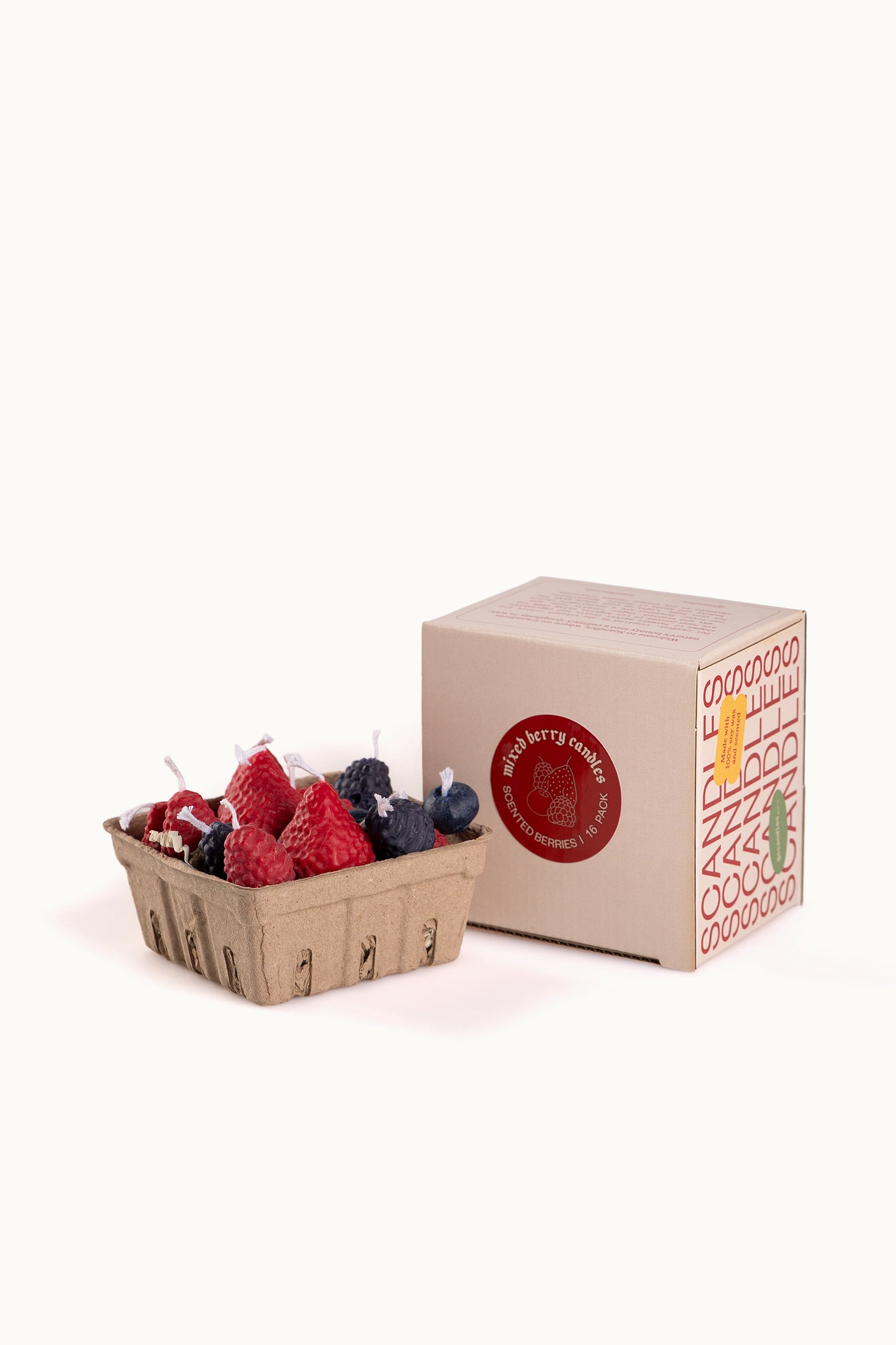 Beeren-Mix Duftkerzen (16er-Pack) von Scandles