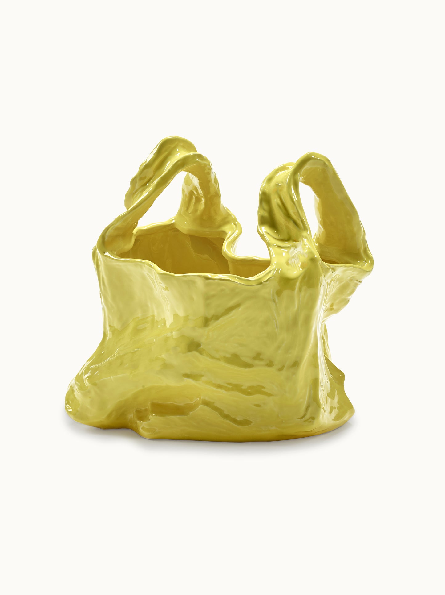 Vase S Gala | Gelb von SERAX