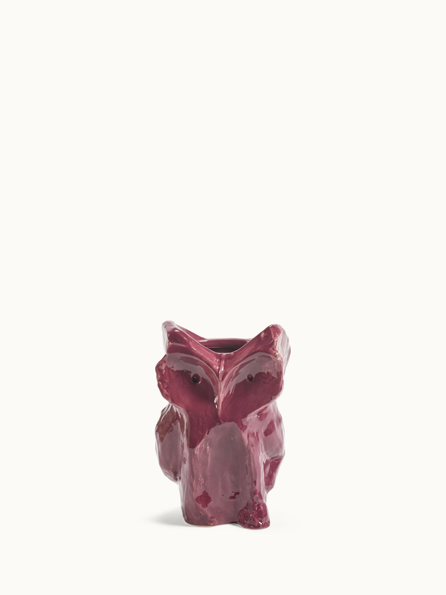 MARNI Vase Owl „After Midnight“ XS in Aubergine von SERAX