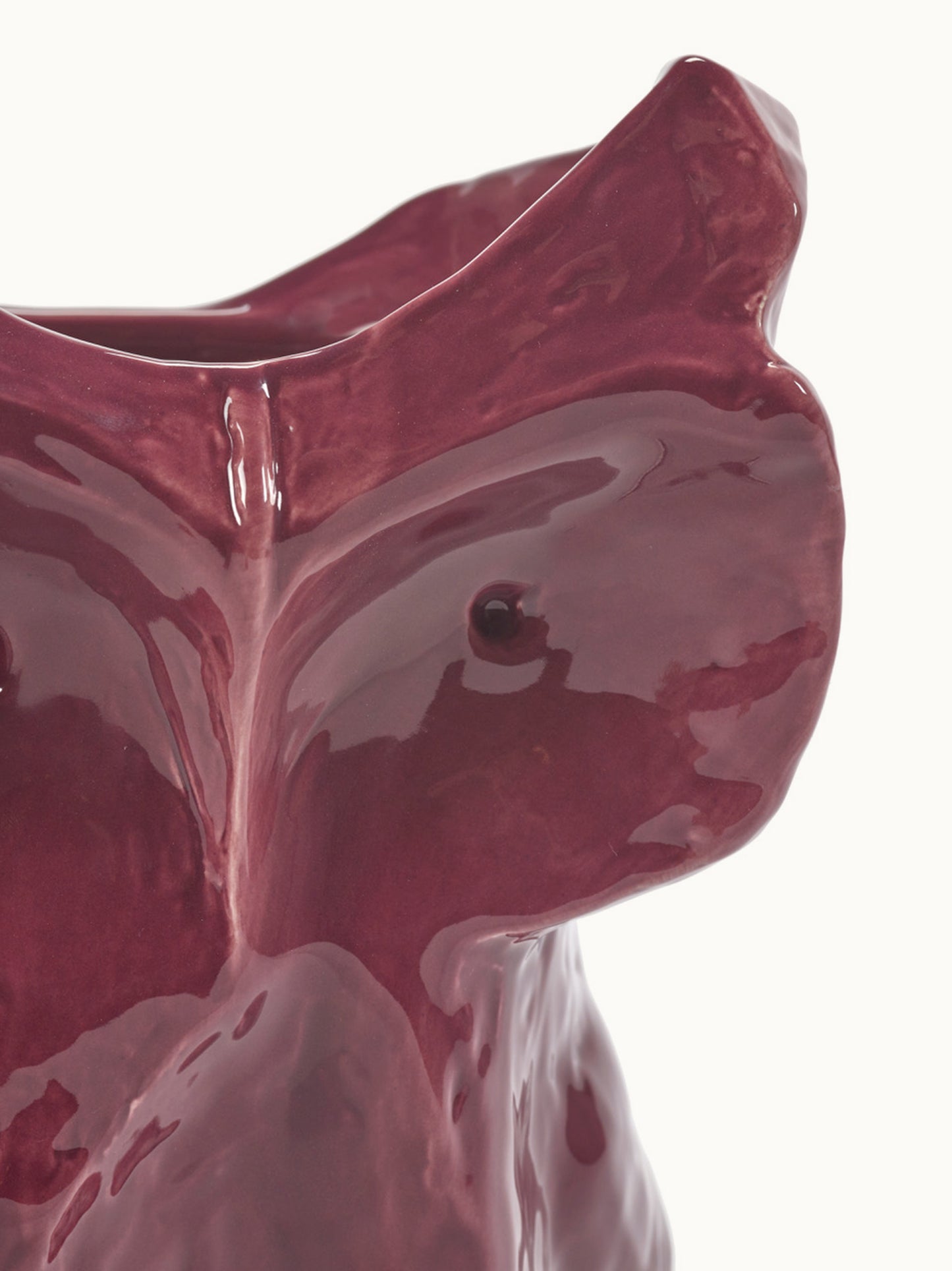 MARNI Vase Owl „After Midnight“ XS in Aubergine von SERAX