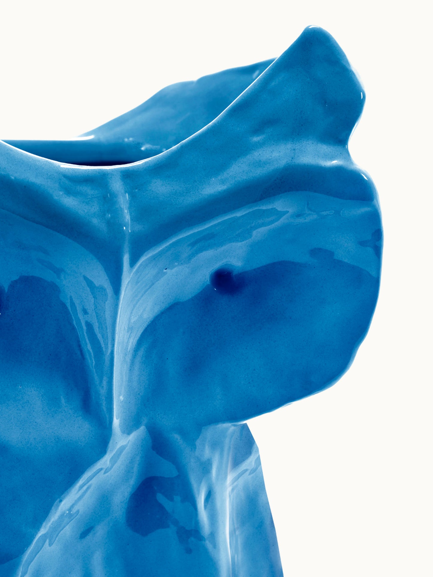 MARNI Vase Owl „After Midnight“ L in Blau von SERAX