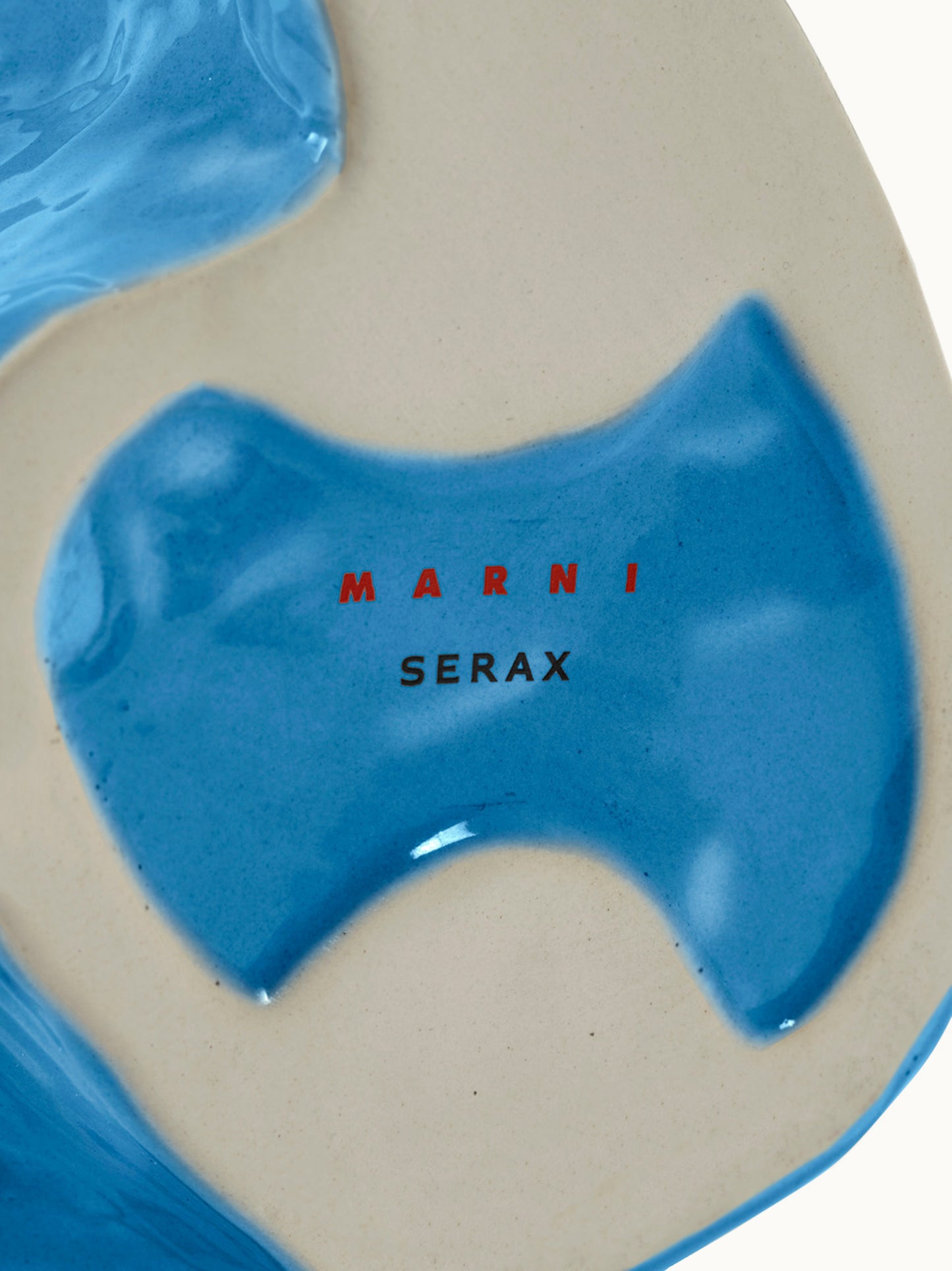 MARNI Vase Owl „After Midnight“ L in Blau von SERAX