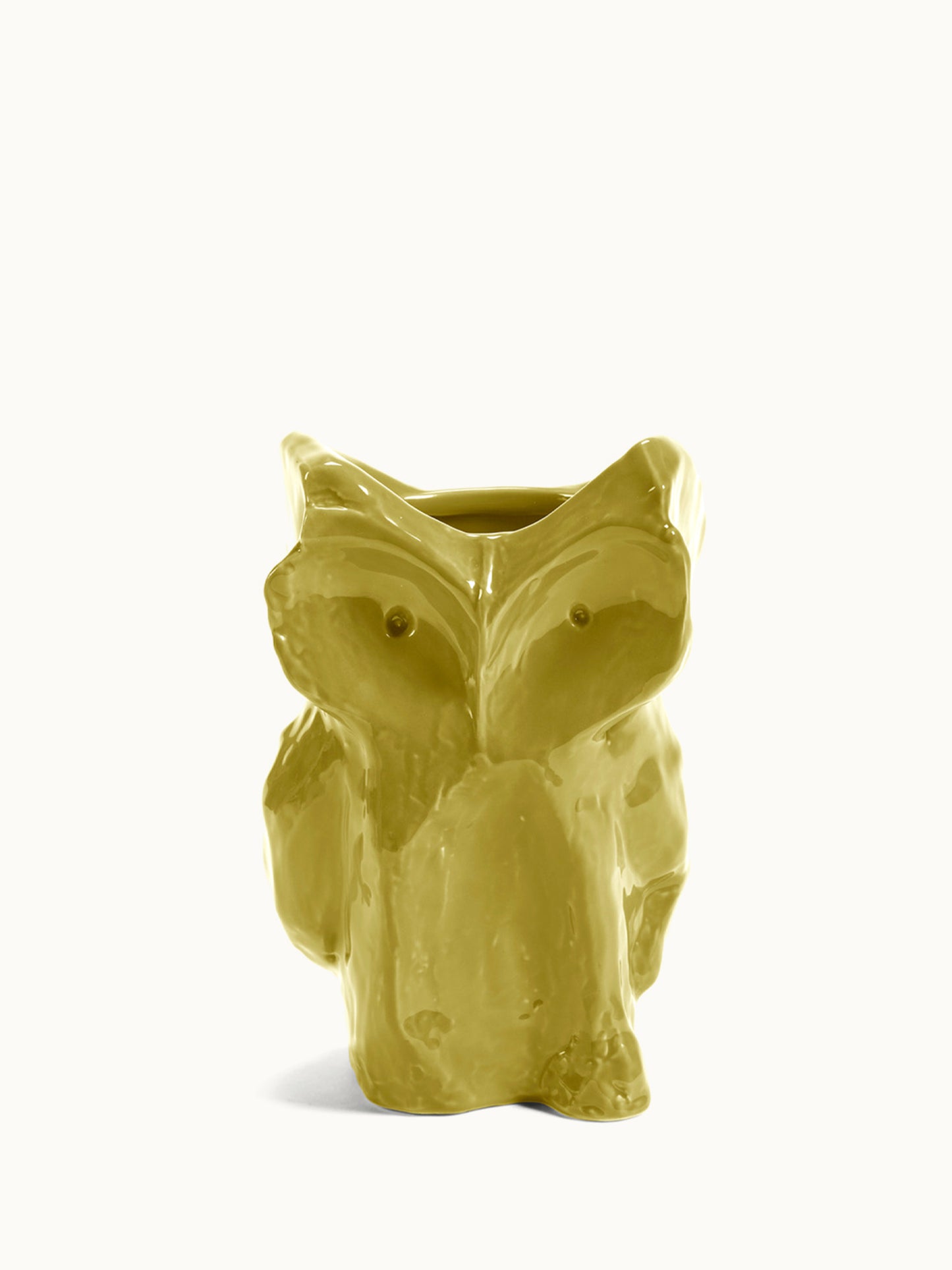 MARNI Vase Owl „After Midnight“ S in Gelb von SERAX