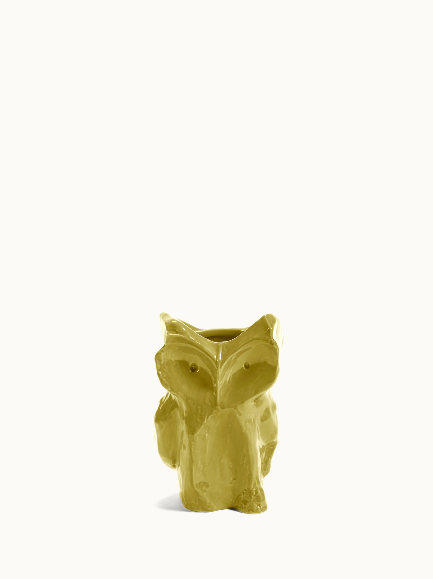 MARNI Vase Owl „After Midnight“ XS in Gelb von SERAX