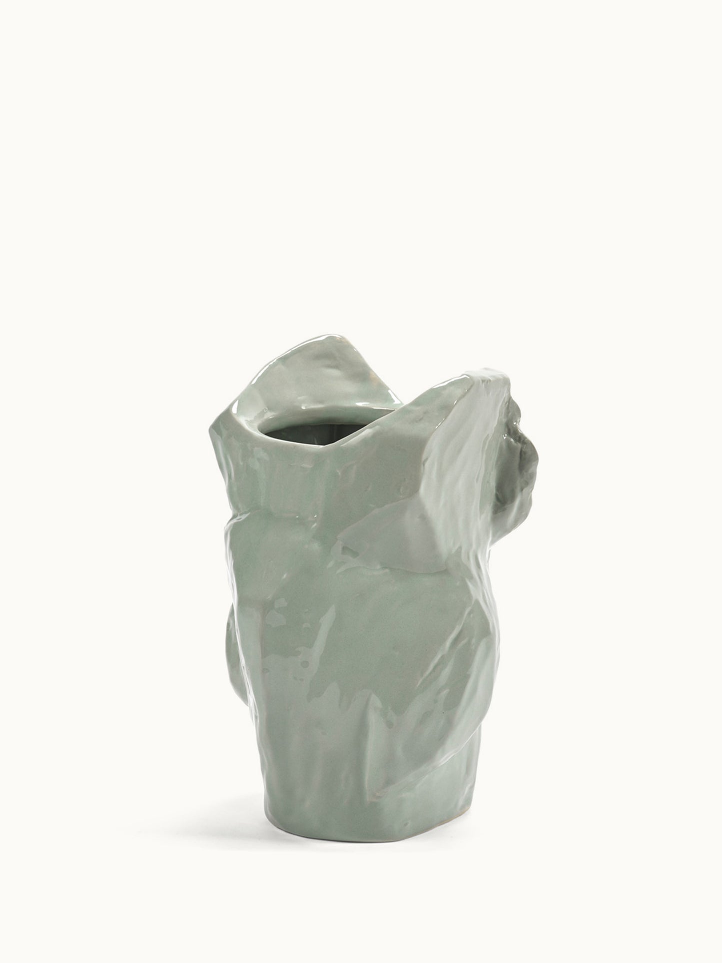 MARNI Vase Owl „After Midnight“ S in Hellblau von SERAX