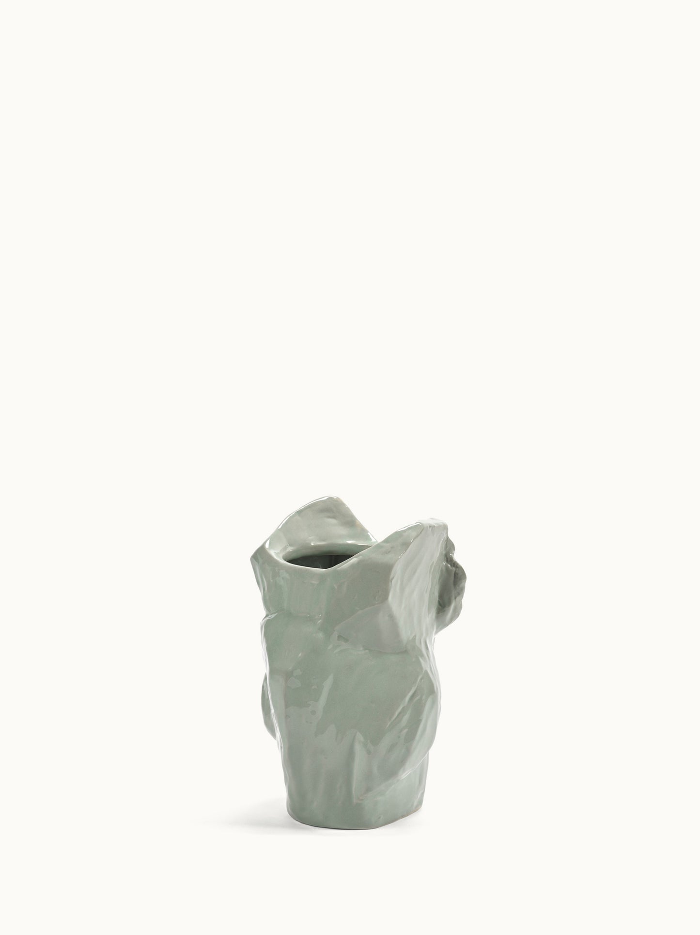 MARNI Vase Owl „After Midnight“ XS in Hellblau von SERAX