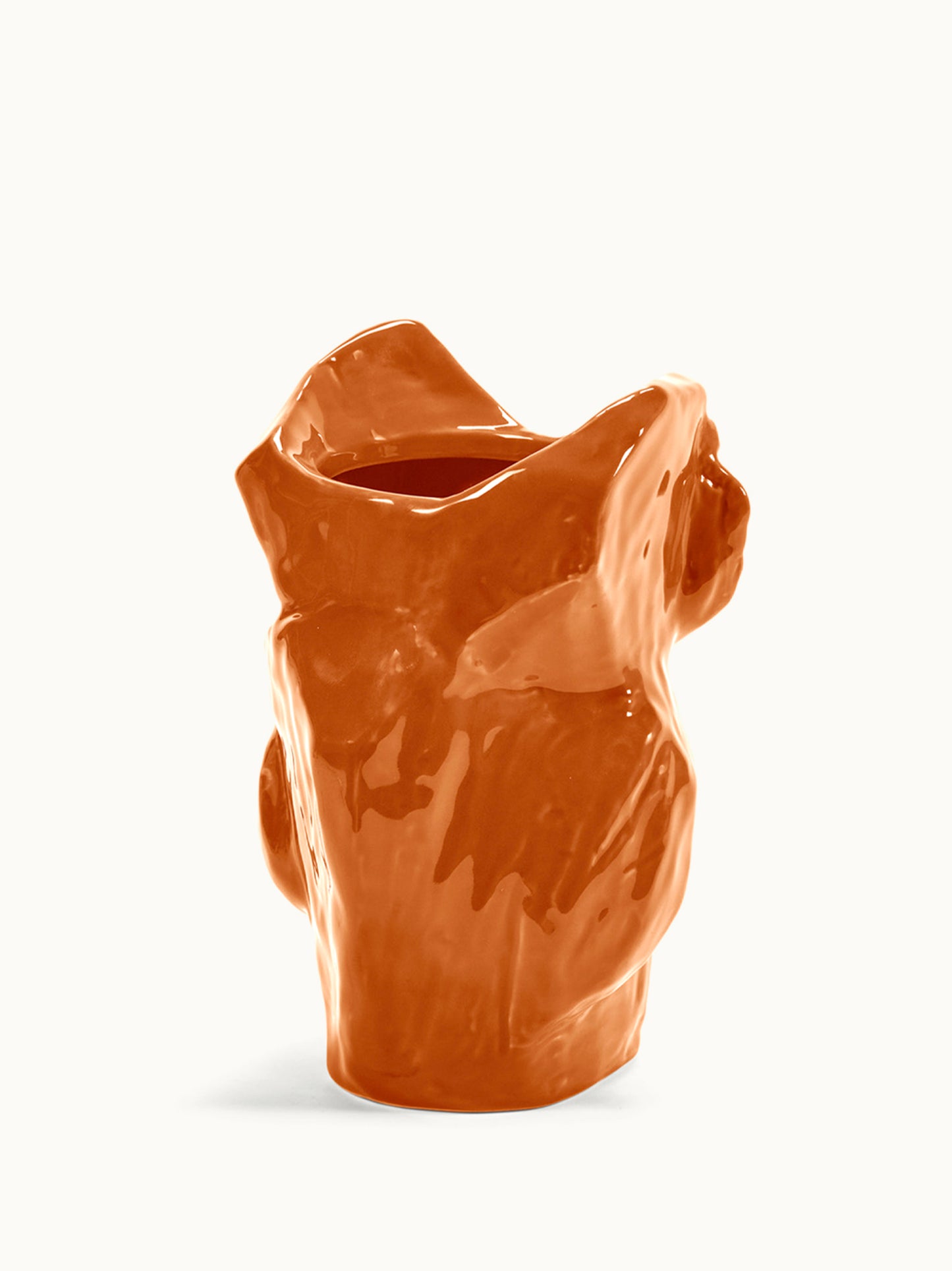 MARNI Vase Owl „After Midnight“ L in Orange von SERAX