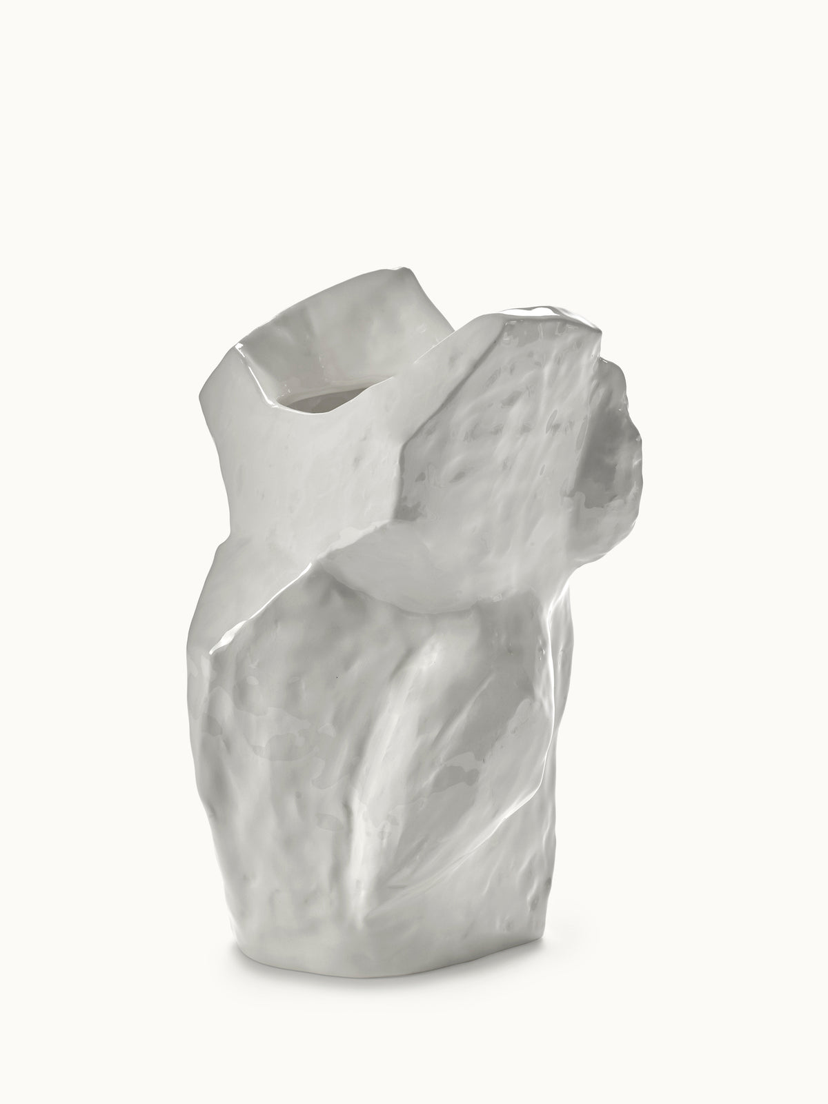 MARNI Vase Owl „After Midnight“ L in Weiß von SERAX