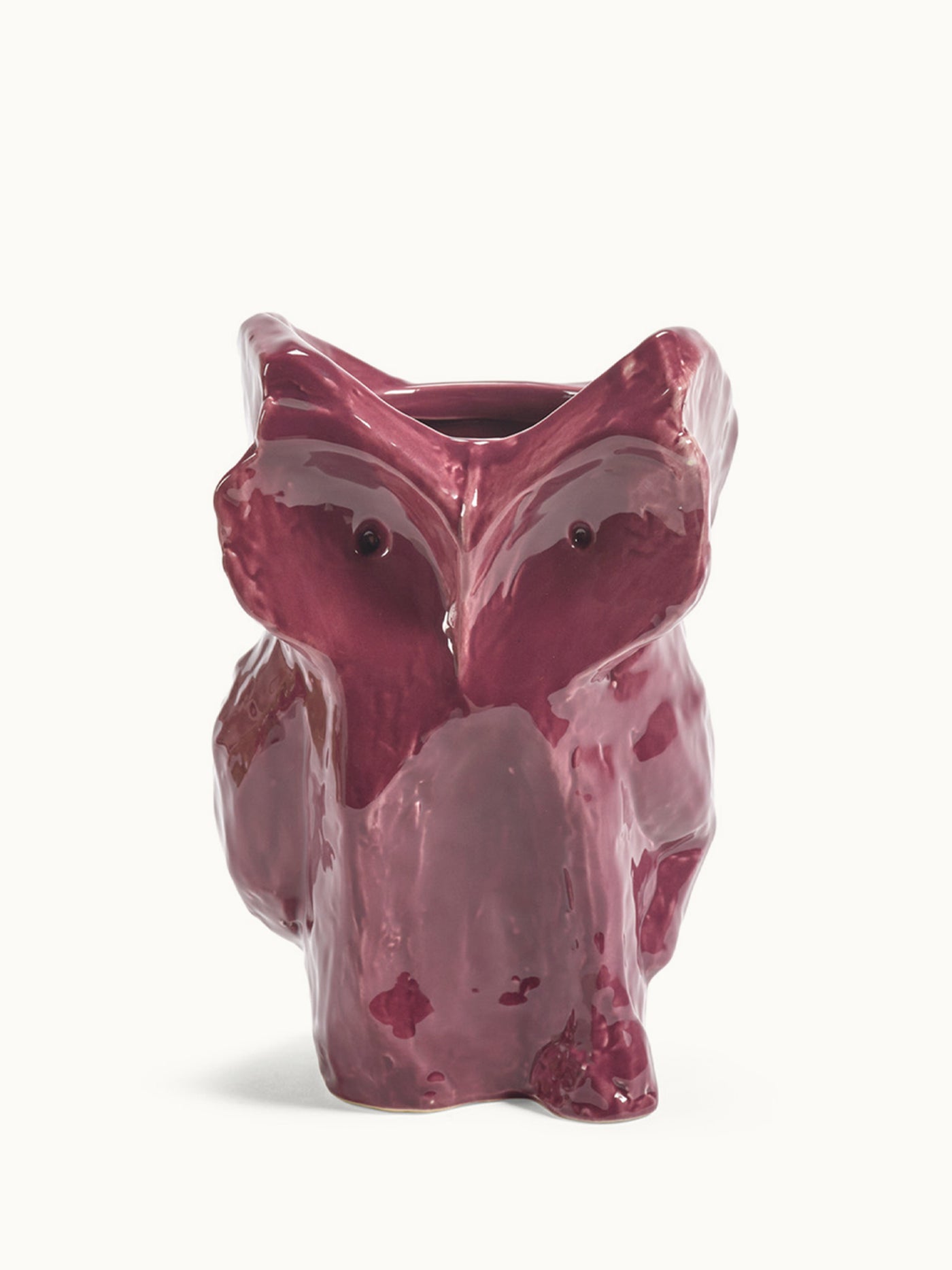 MARNI Vase Owl „After Midnight“ L in Aubergine von SERAX