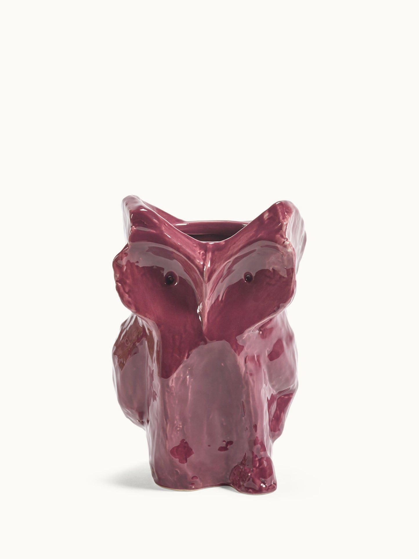 MARNI Vase Owl „After Midnight“ S in Aubergine von SERAX