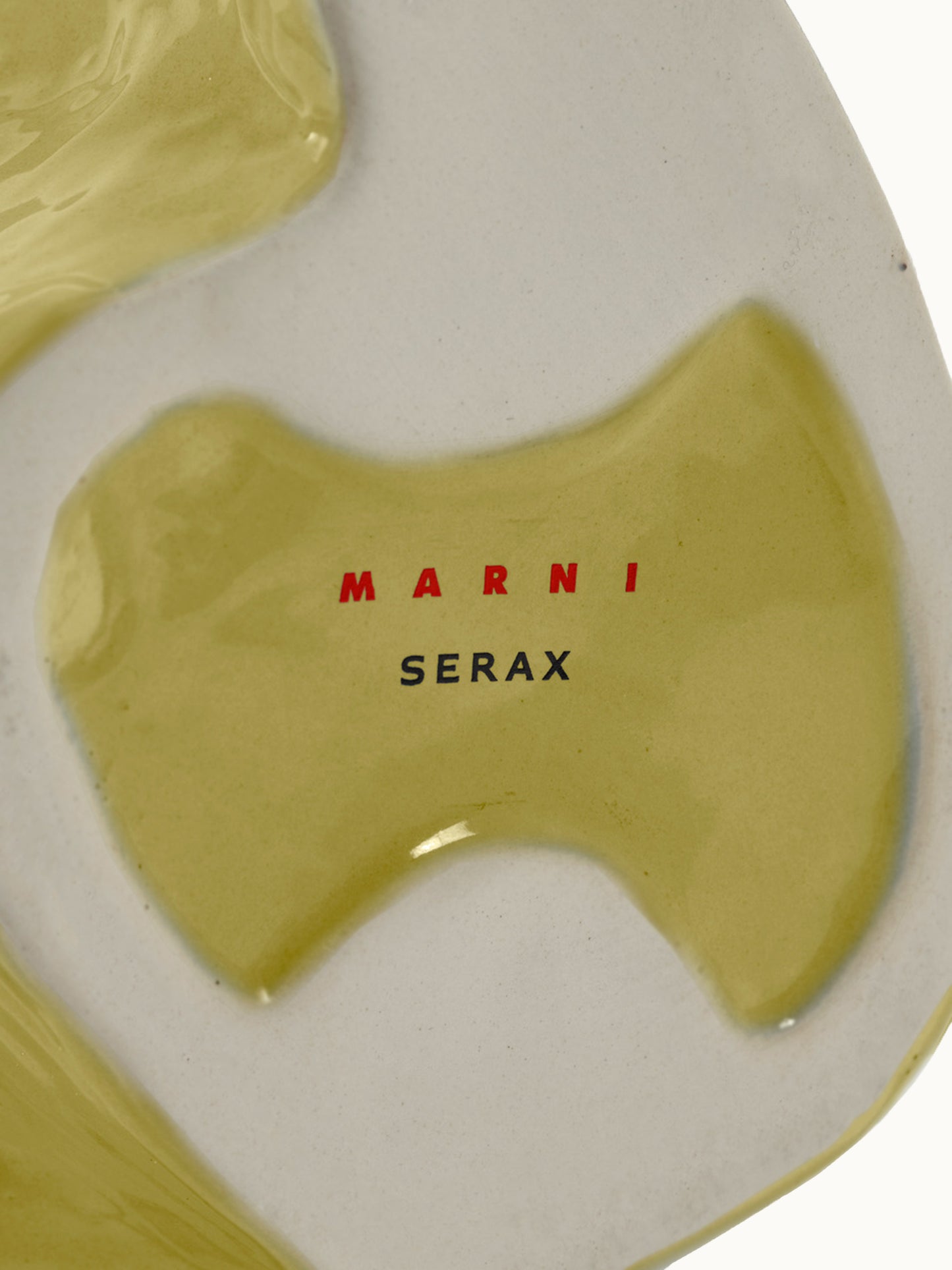 MARNI Vase Owl „After Midnight“ S in Gelb von SERAX