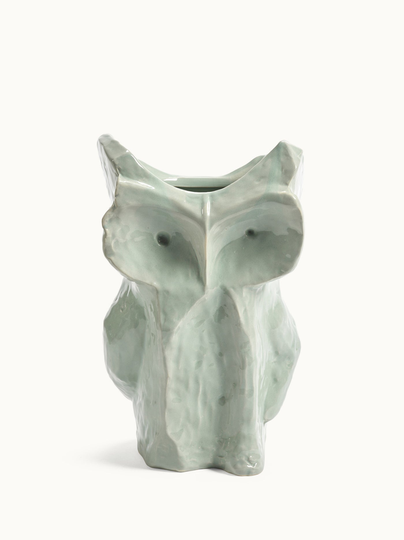 MARNI Vase Owl „After Midnight“ L in Hellblau von SERAX