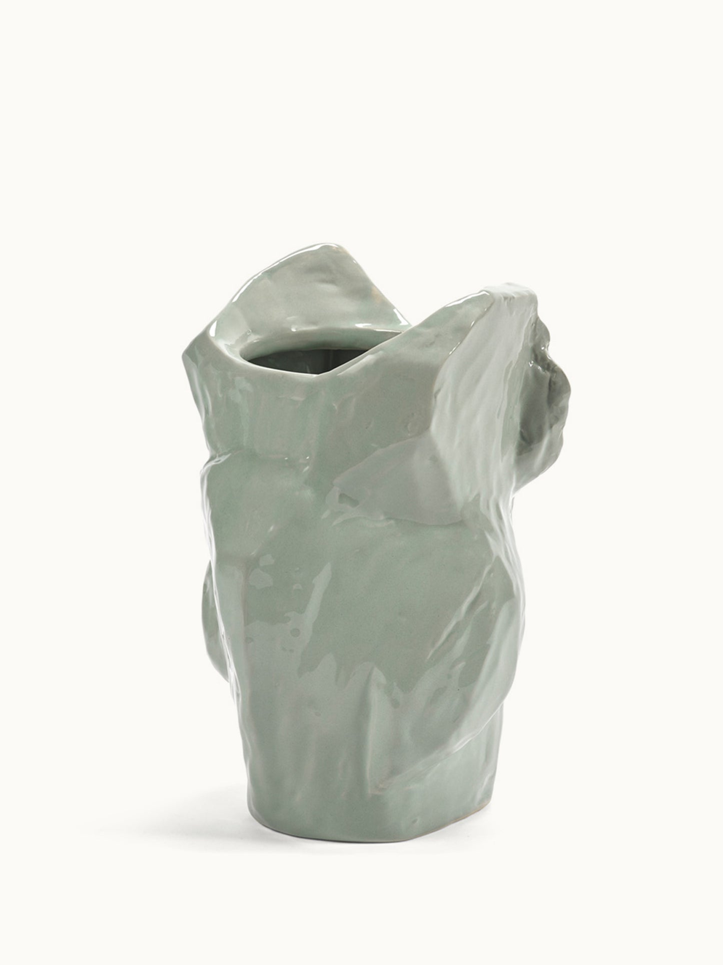 MARNI Vase Owl „After Midnight“ L in Hellblau von SERAX