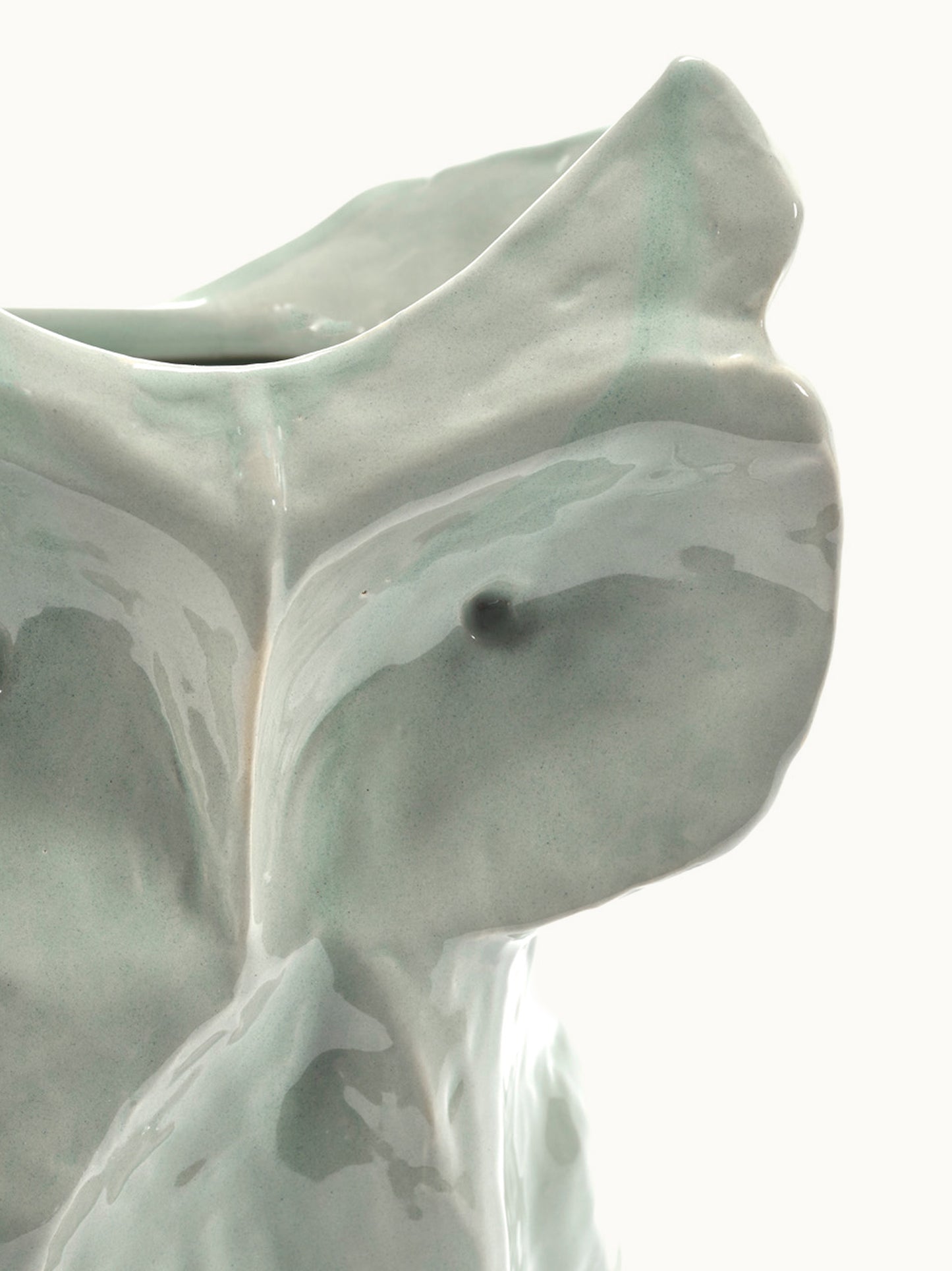 MARNI Vase Owl „After Midnight“ L in Hellblau von SERAX