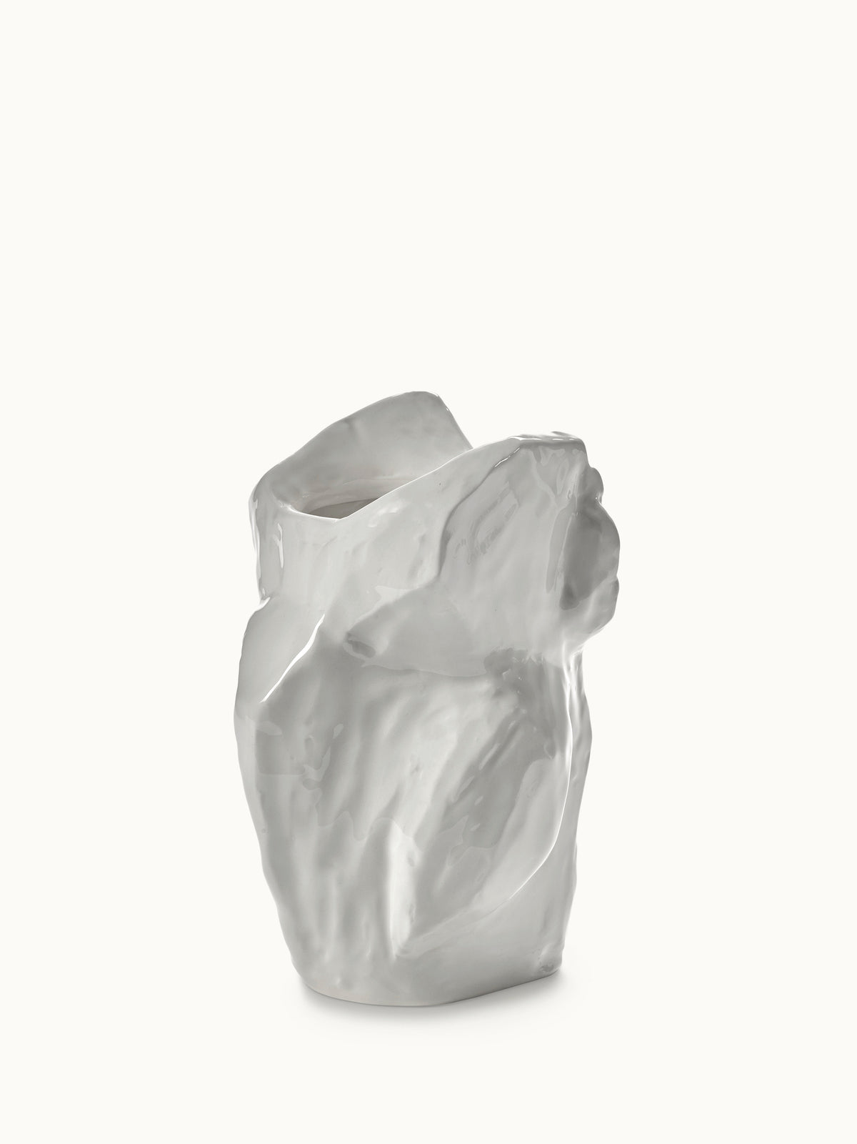 MARNI Vase Owl „After Midnight“ S in Weiß von SERAX