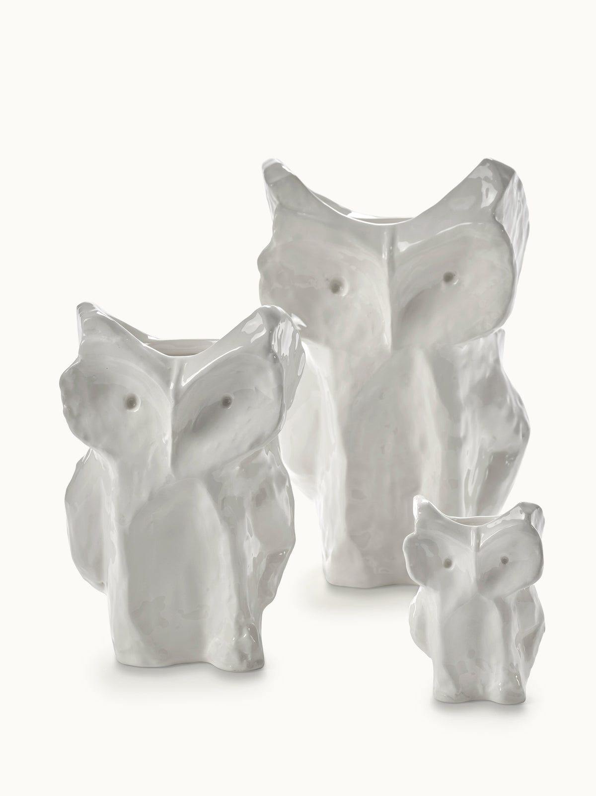 MARNI Vase Owl „After Midnight“ S in Weiß von SERAX