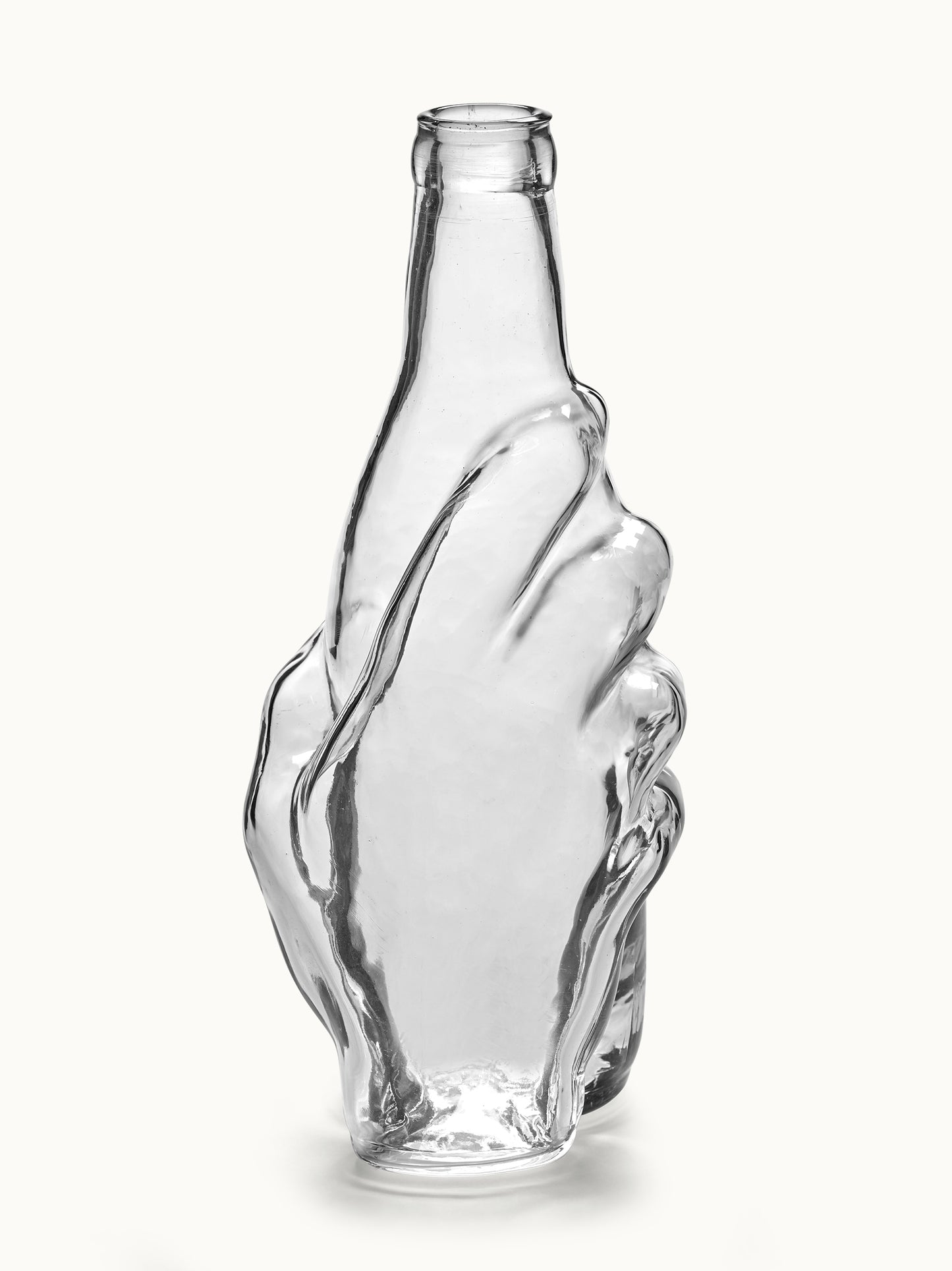 Karaffe Edward Transparent | Les Objets Mouleversants von Serax