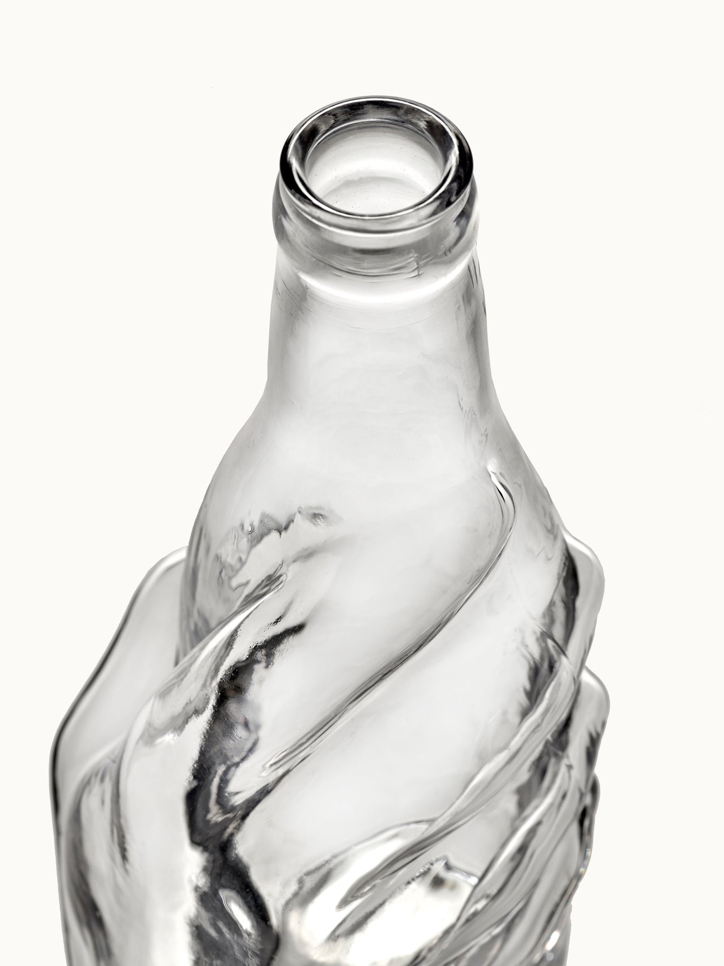 Karaffe Edward Transparent | Les Objets Mouleversants von Serax
