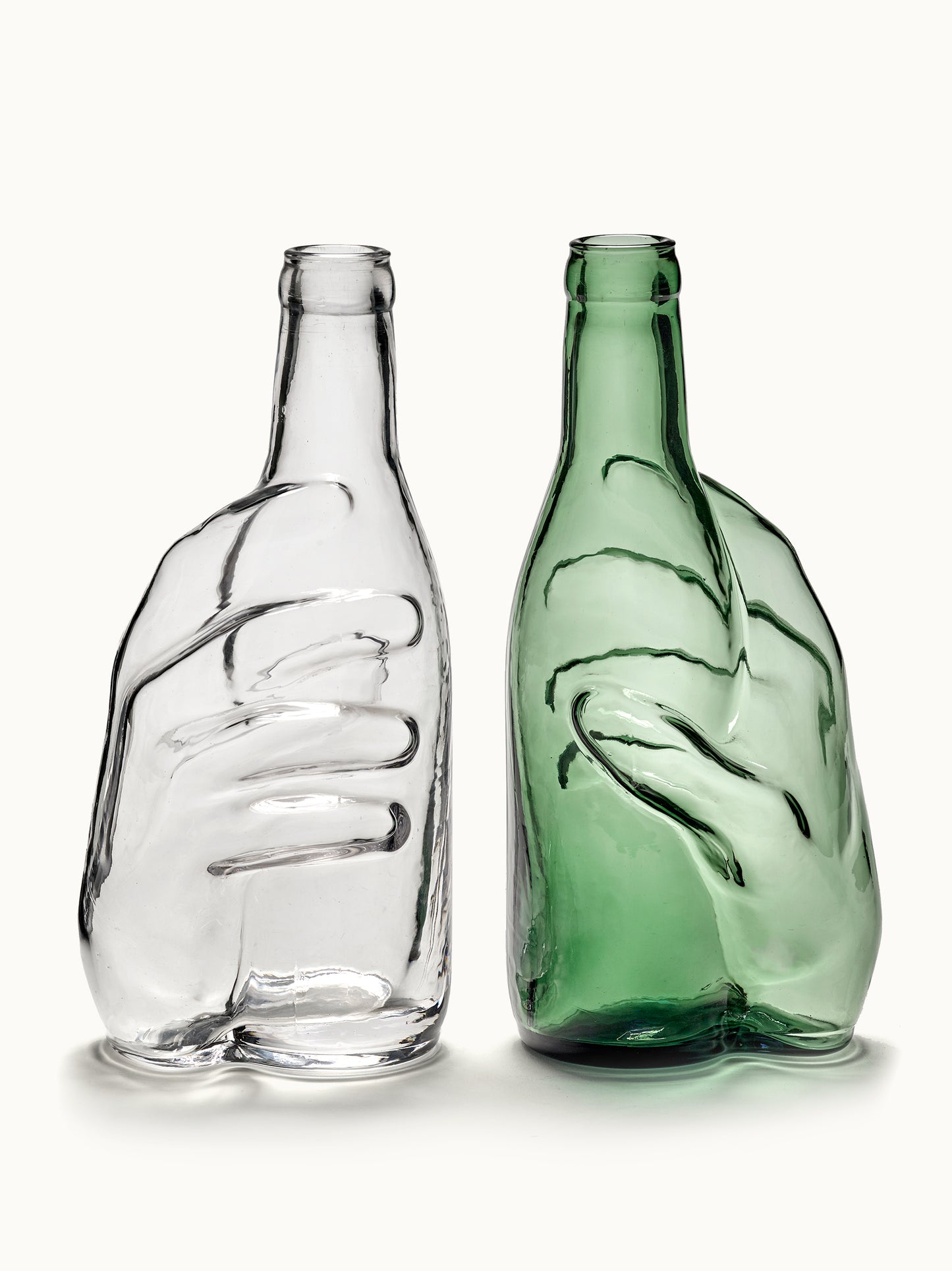 Karaffe Edward Transparent | Les Objets Mouleversants von Serax