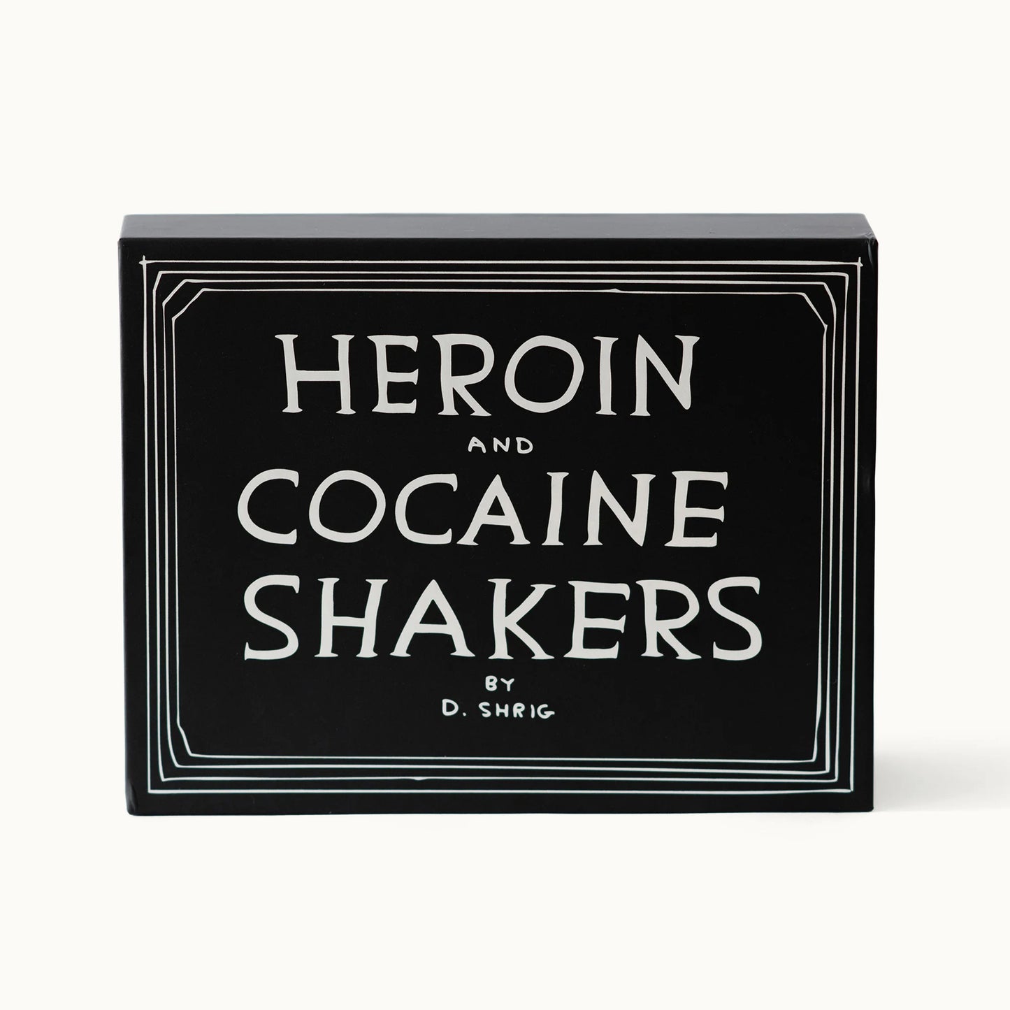 Salz- und Pfefferstreuer-Set aus Porzellan „Heroin & Cocaine“ von David Shrigley