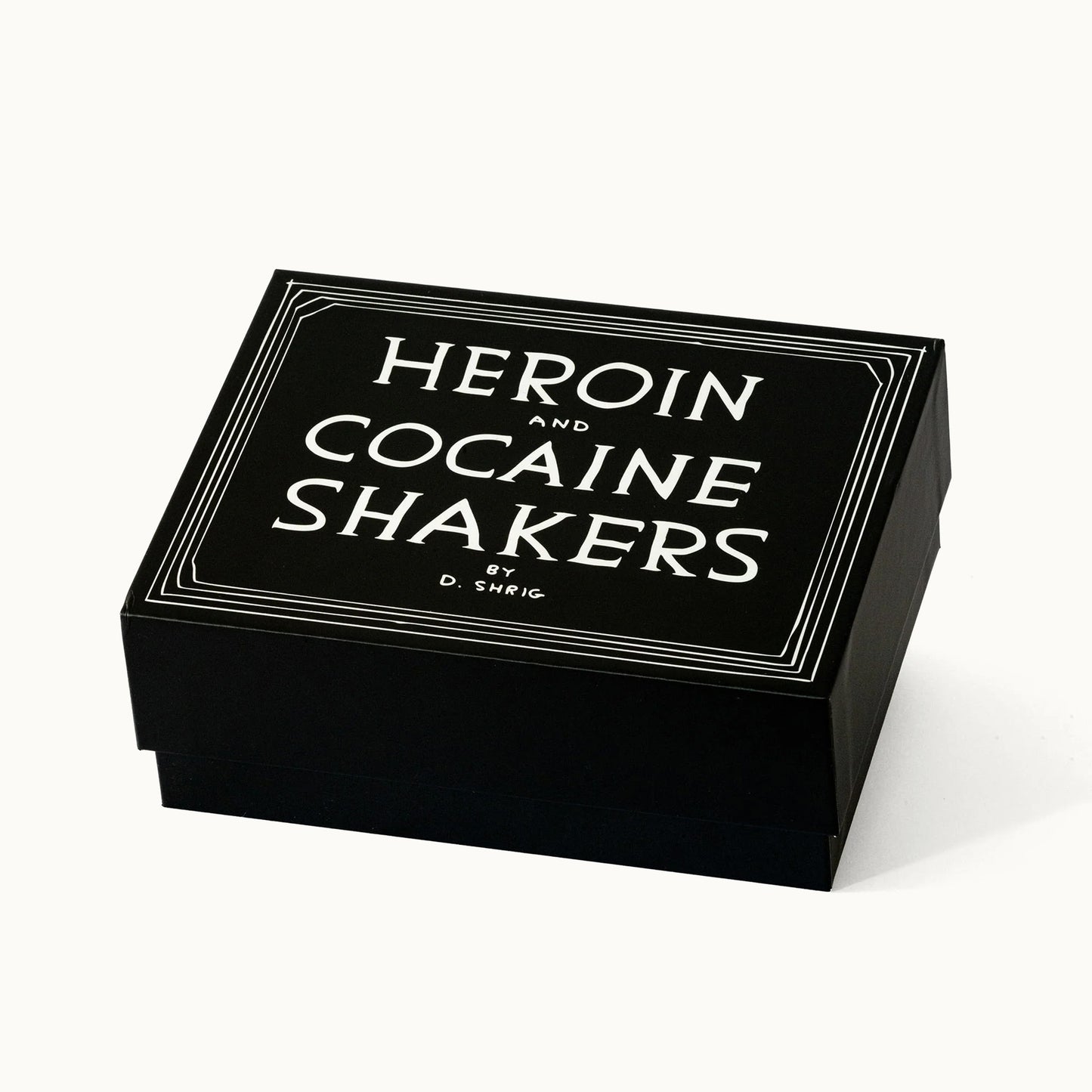 Salz- und Pfefferstreuer-Set aus Porzellan „Heroin & Cocaine“ von David Shrigley