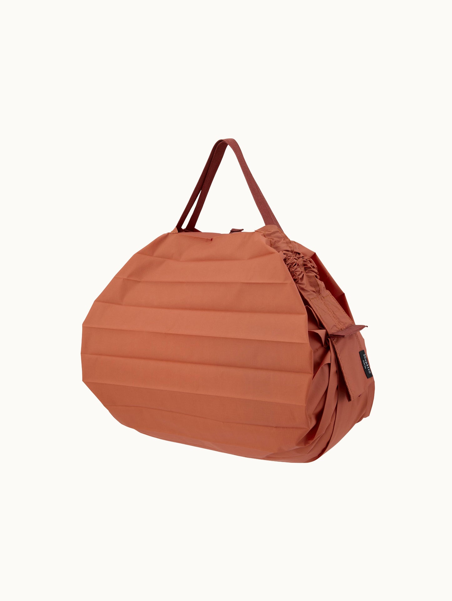 Shupatto | Faltbarer Einkaufsbeutel M | Brick Brown