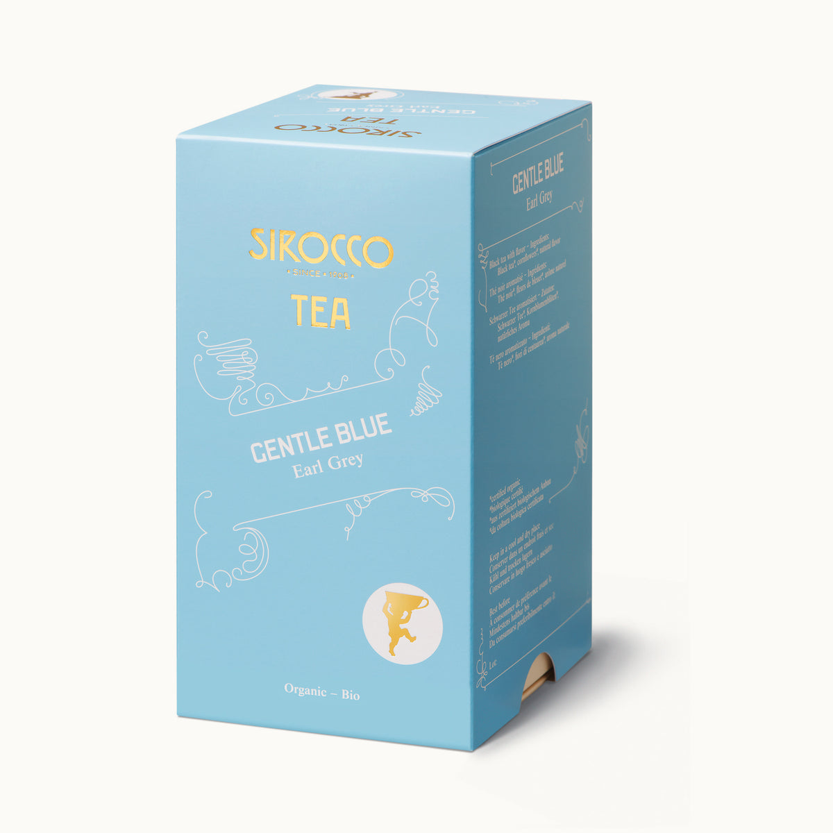 Bio-Schwarztee Gentle Blue | 20 Teebeutel von Sirocco