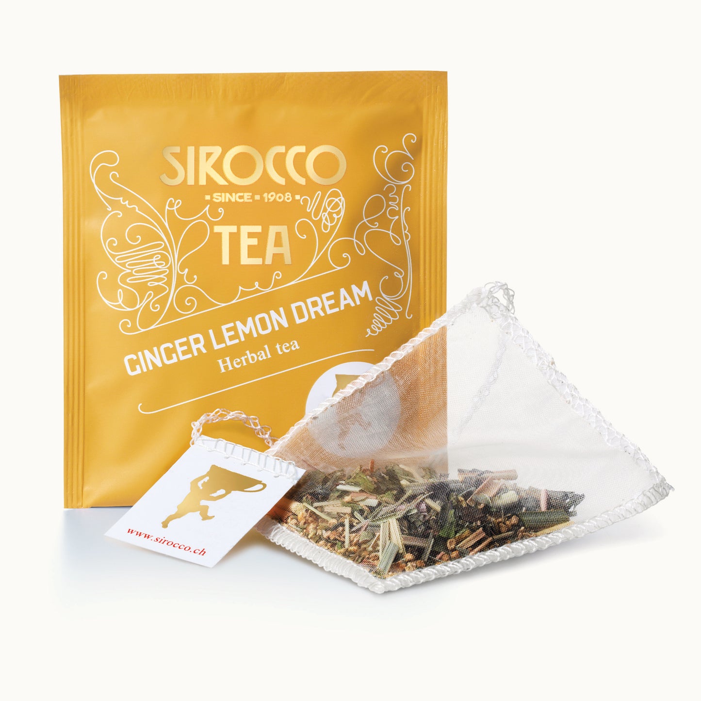 Bio-Gewürztee Ginger Lemon Dream | 20 Teebeutel von Sirocco