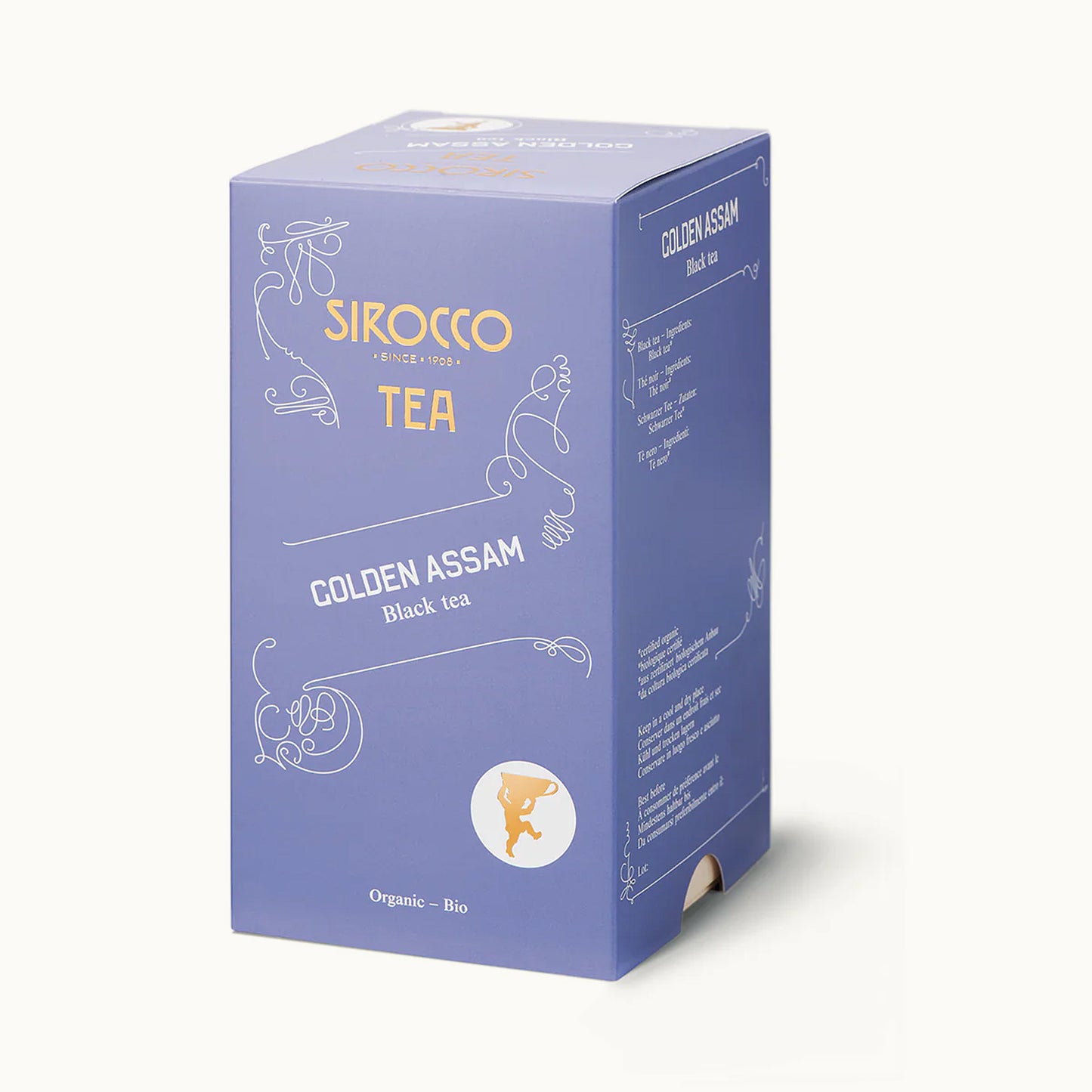 Bio-Schwarztee Golden Assam | 20 Teebeutel von Sirocco